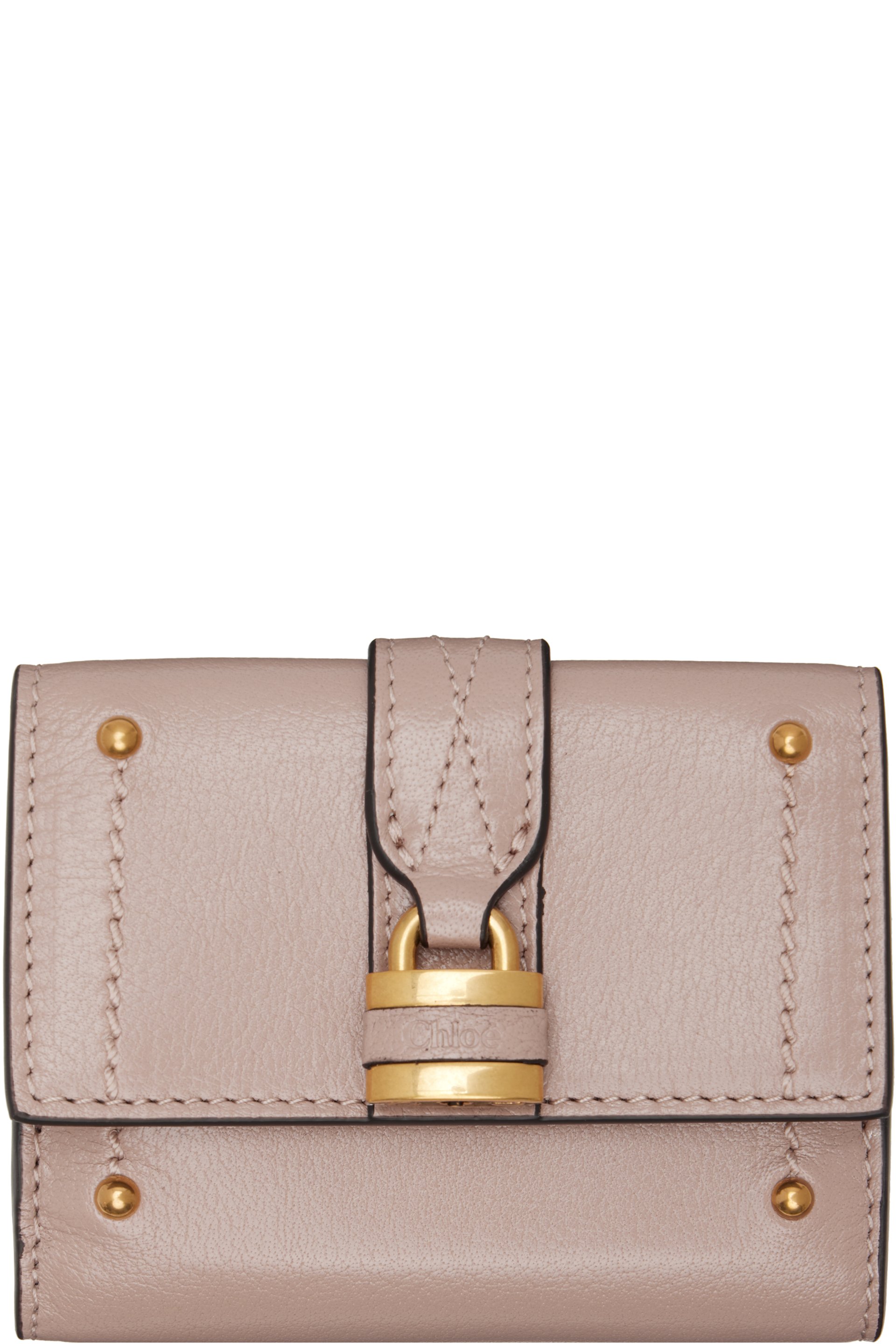 Chloé - Pink Mini Paddington Tri-Fold Wallet