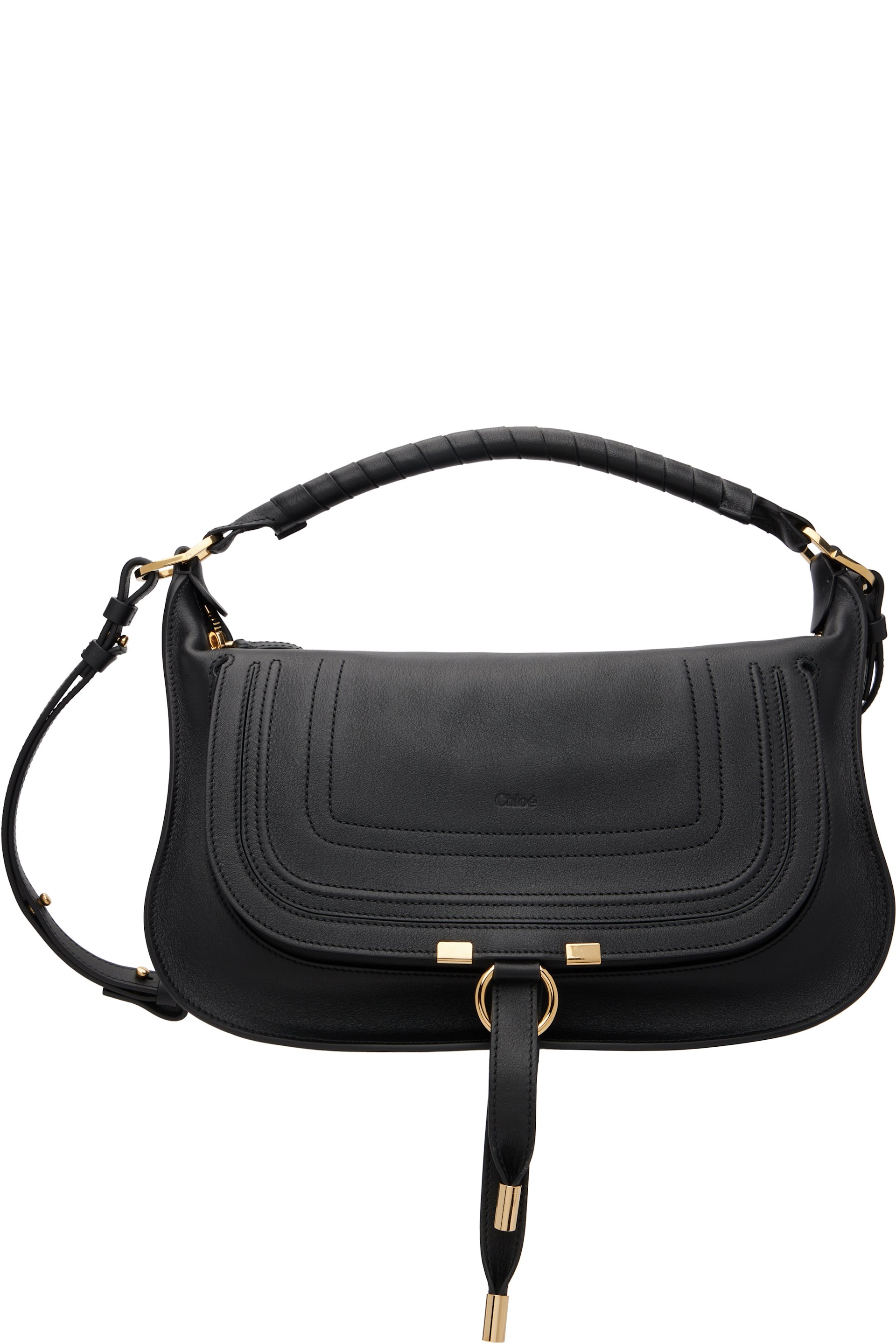 Chloé - Petit sac à bandoulière noir - Marcie