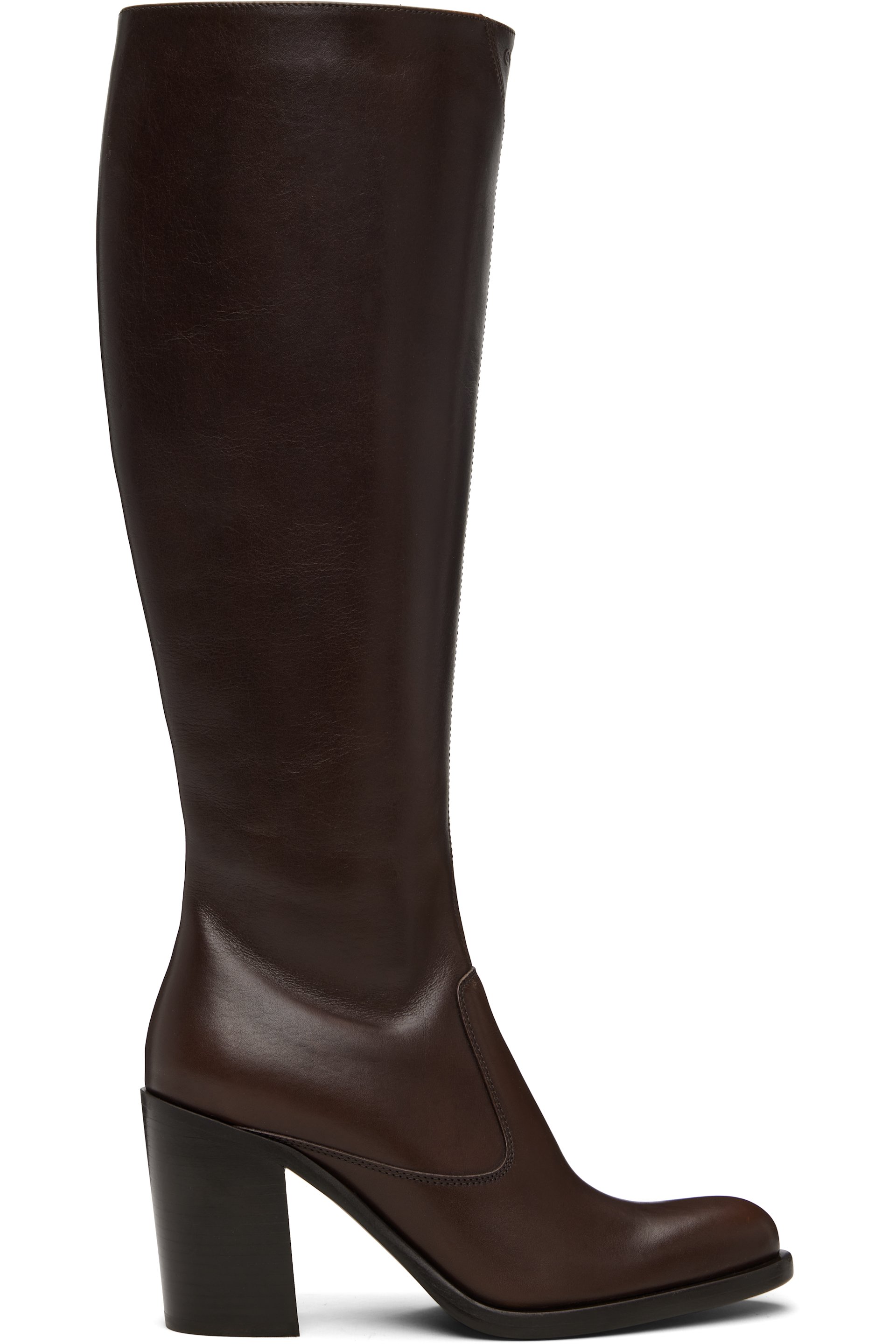 Chloé - Brown Phoenix Heeled Tall Boots