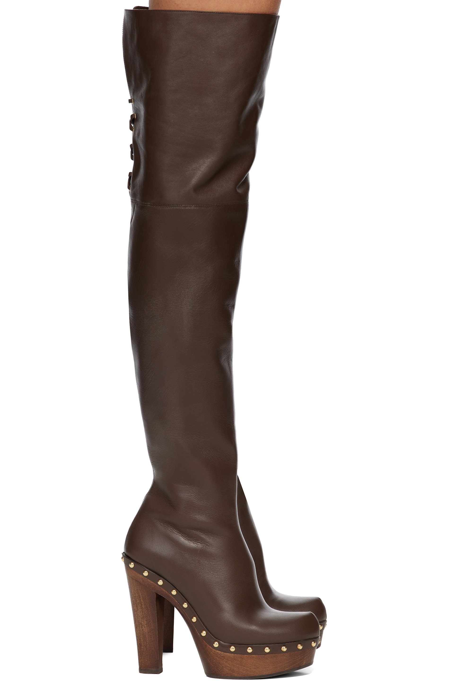 Chloé - Brown Lola Over-The-Knee Boots
