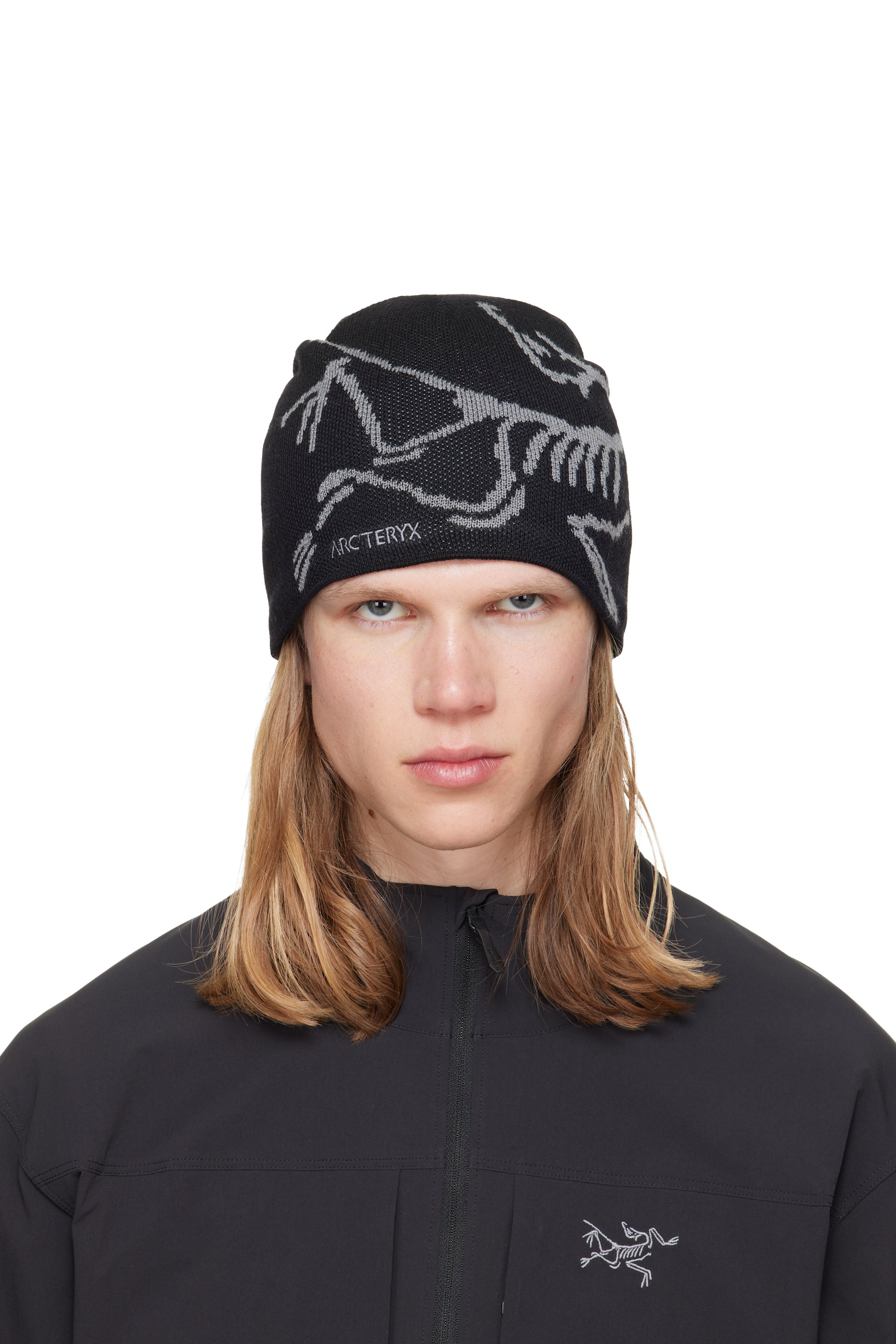 Arc'teryx: Black Bird Head Beanie | SSENSE Canada