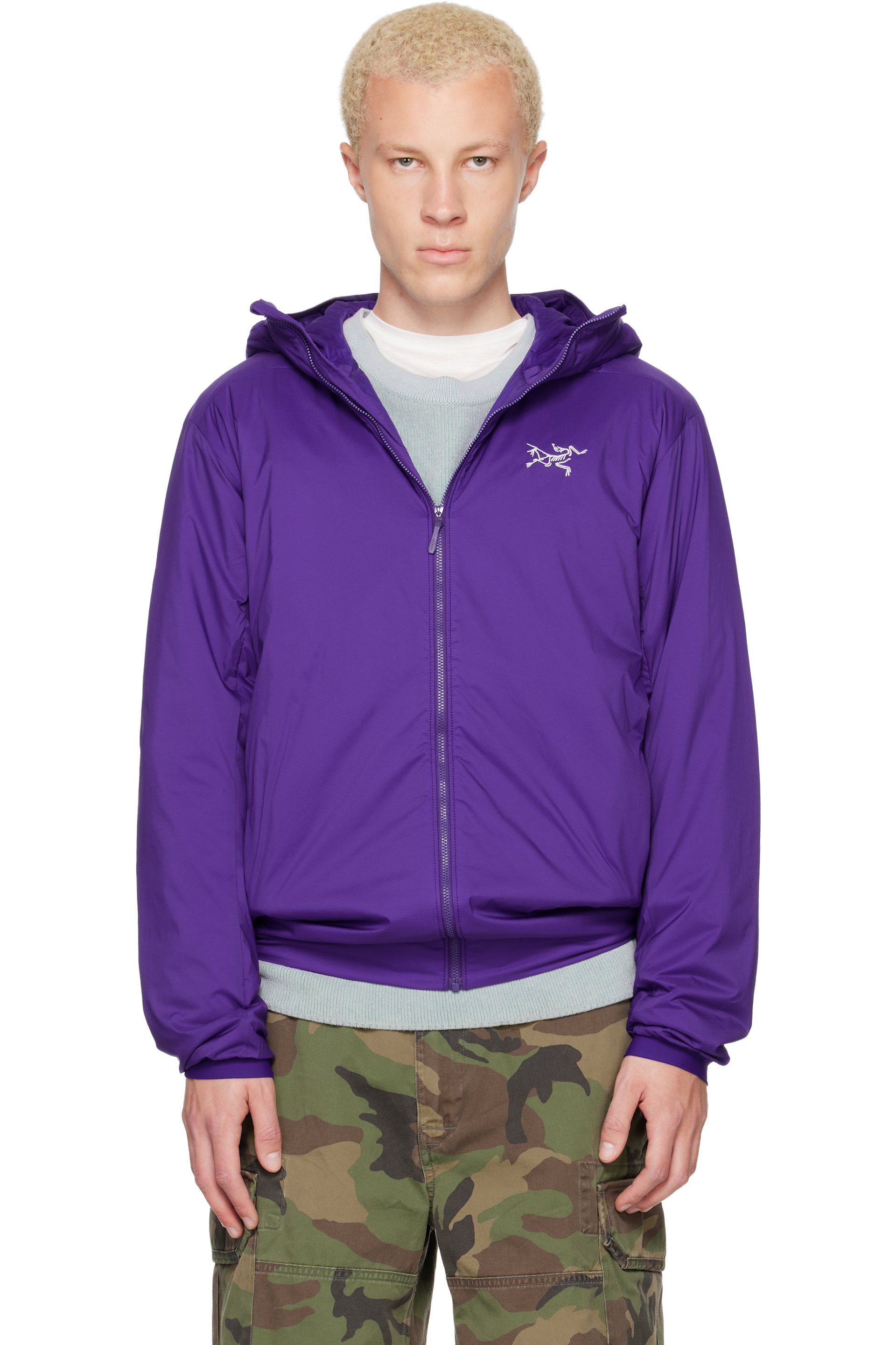 Arc'teryx - Purple Atom Hoody Jacket