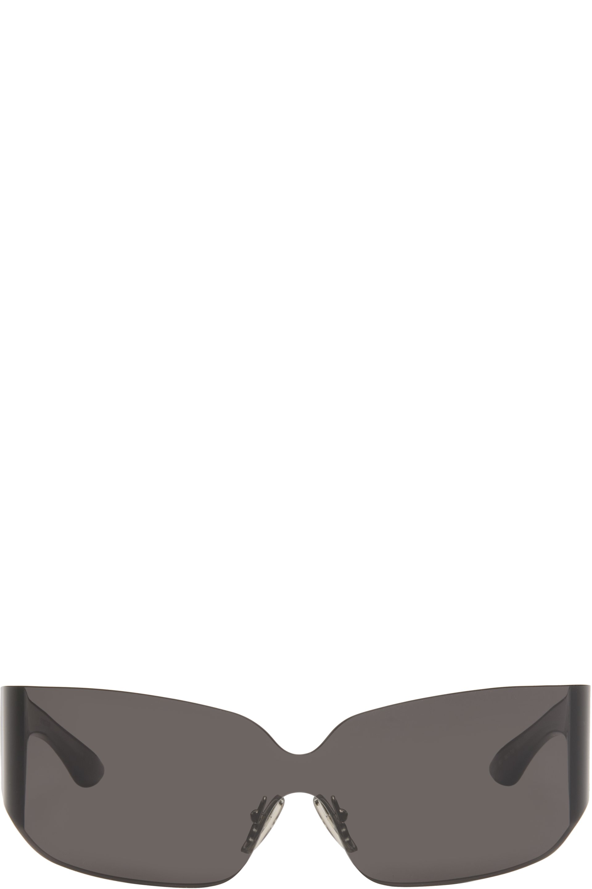 Balenciaga - Lunettes de soleil carrées Mono noires