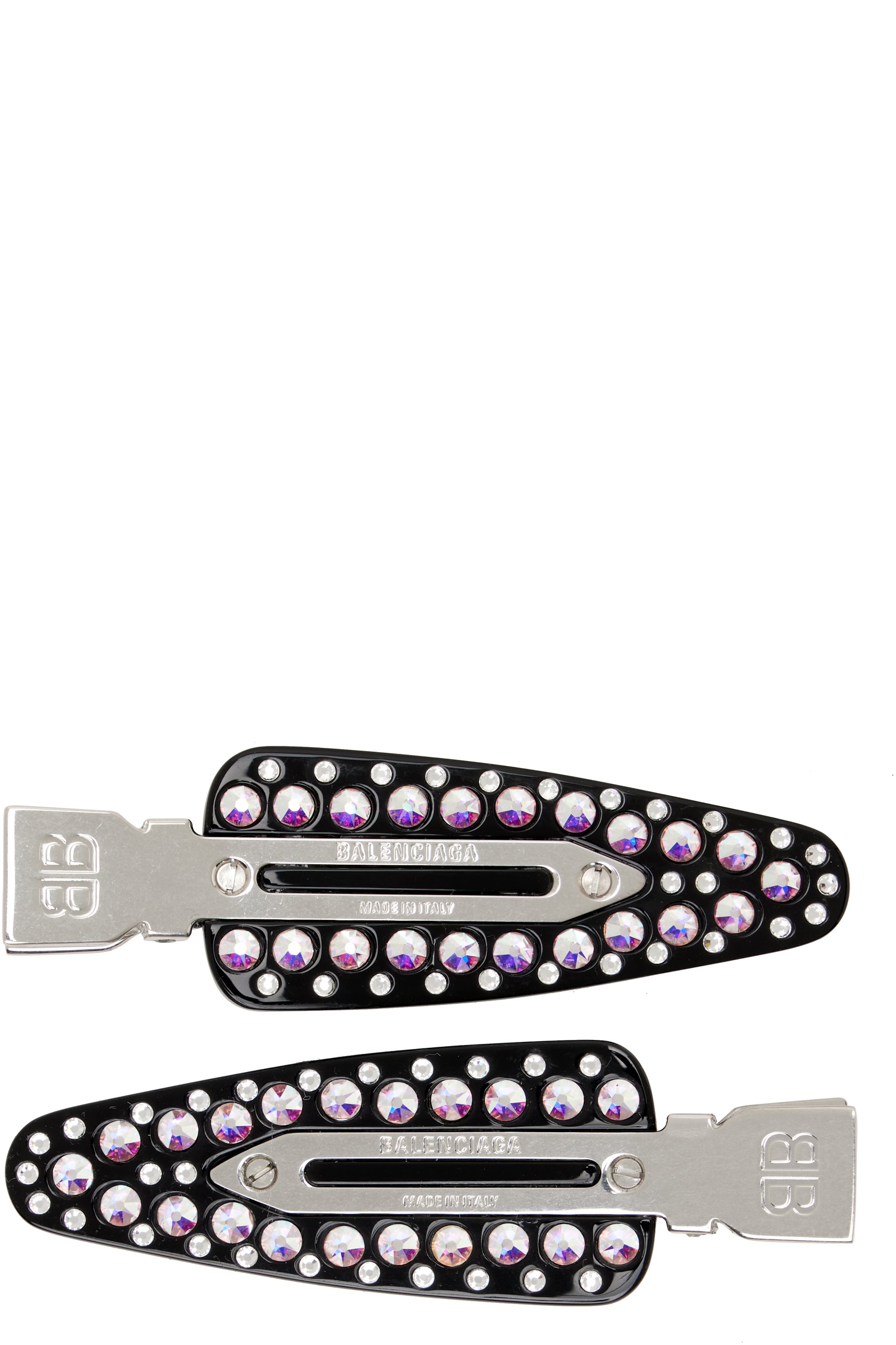 Balenciaga - Two-Pack Black Salon BB Hair Clips