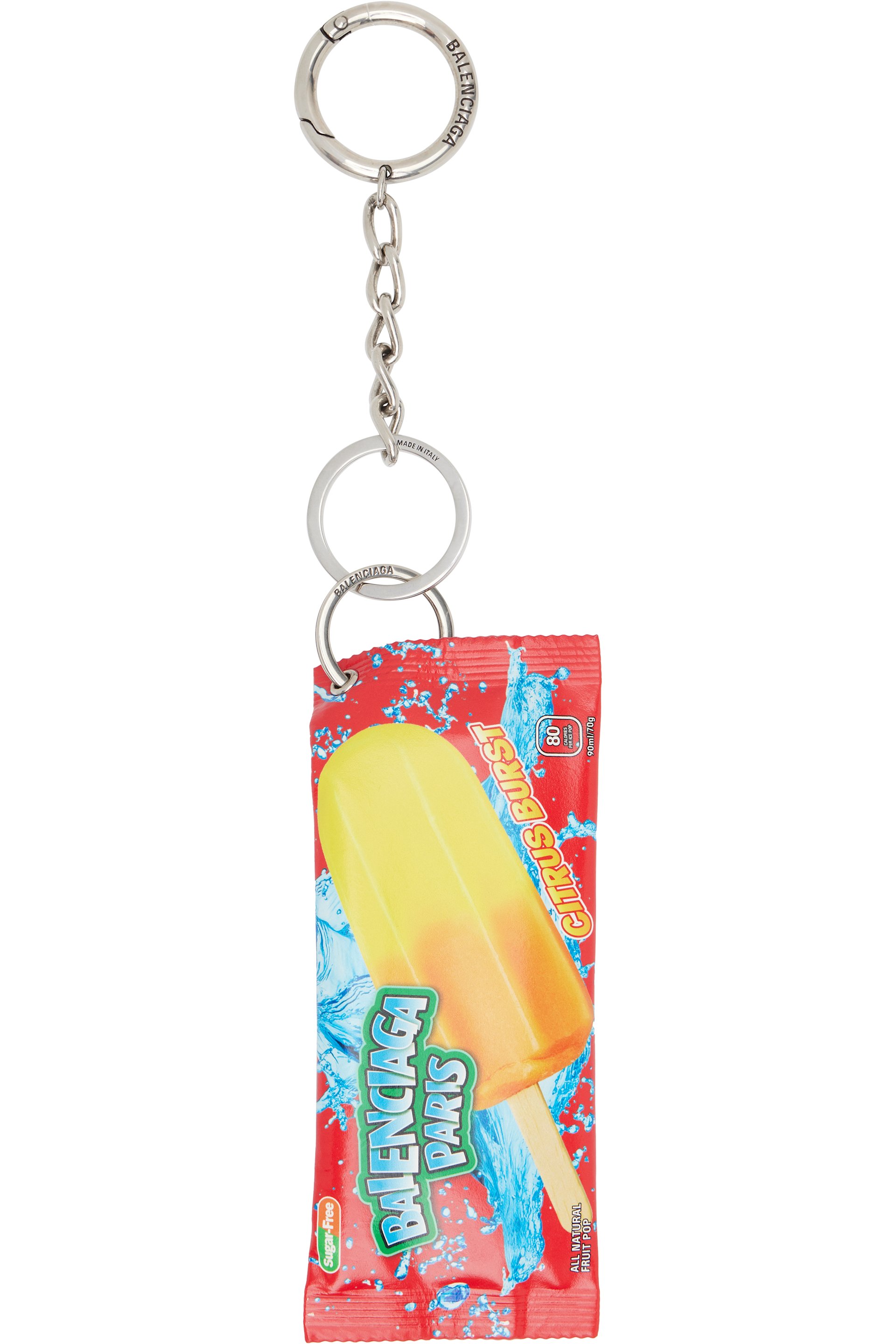 Balenciaga - マルチカラー Snack Pouch チャーム キーホルダー