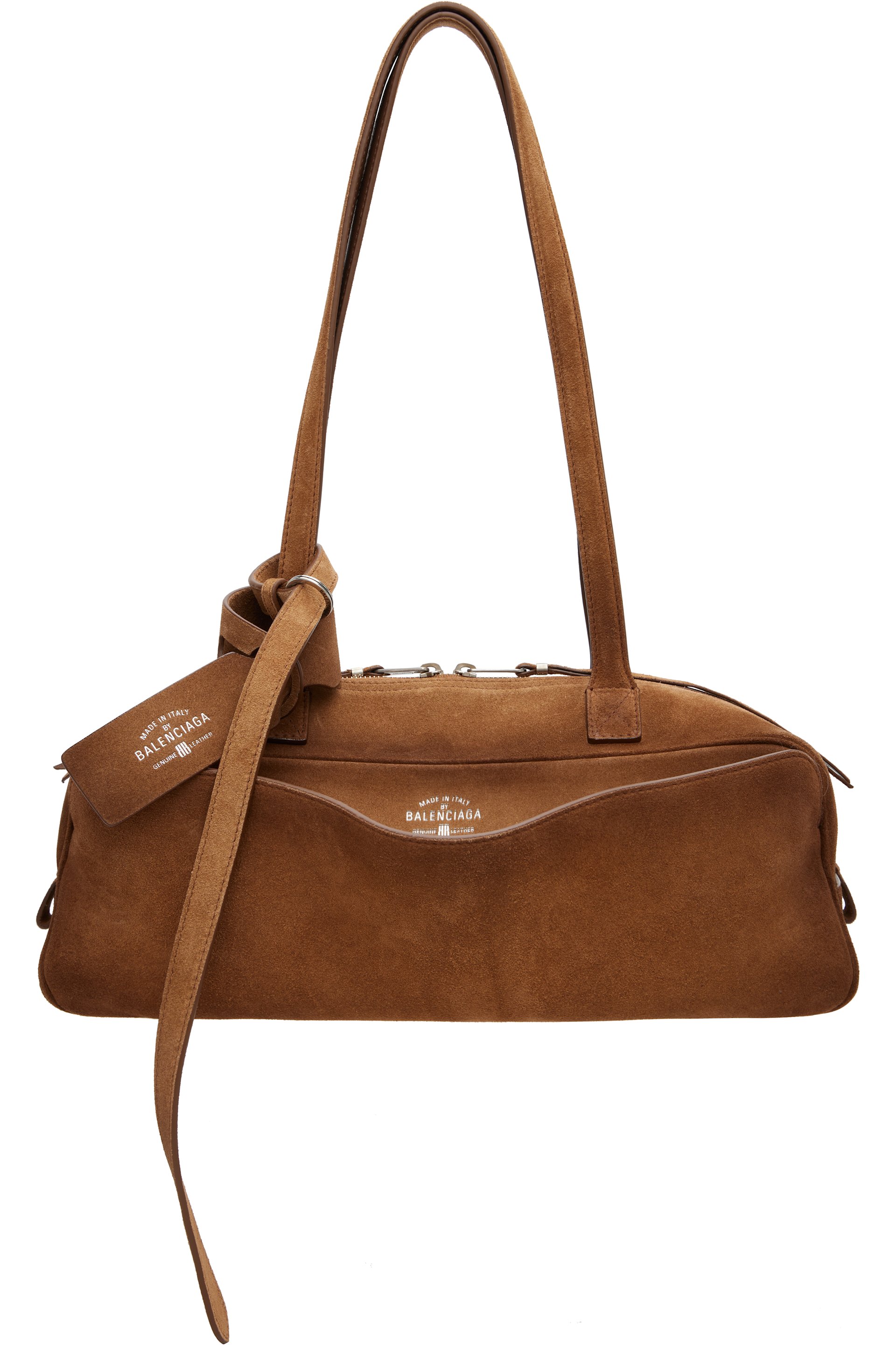 Balenciaga - Tan Carrie Bowling S Bag