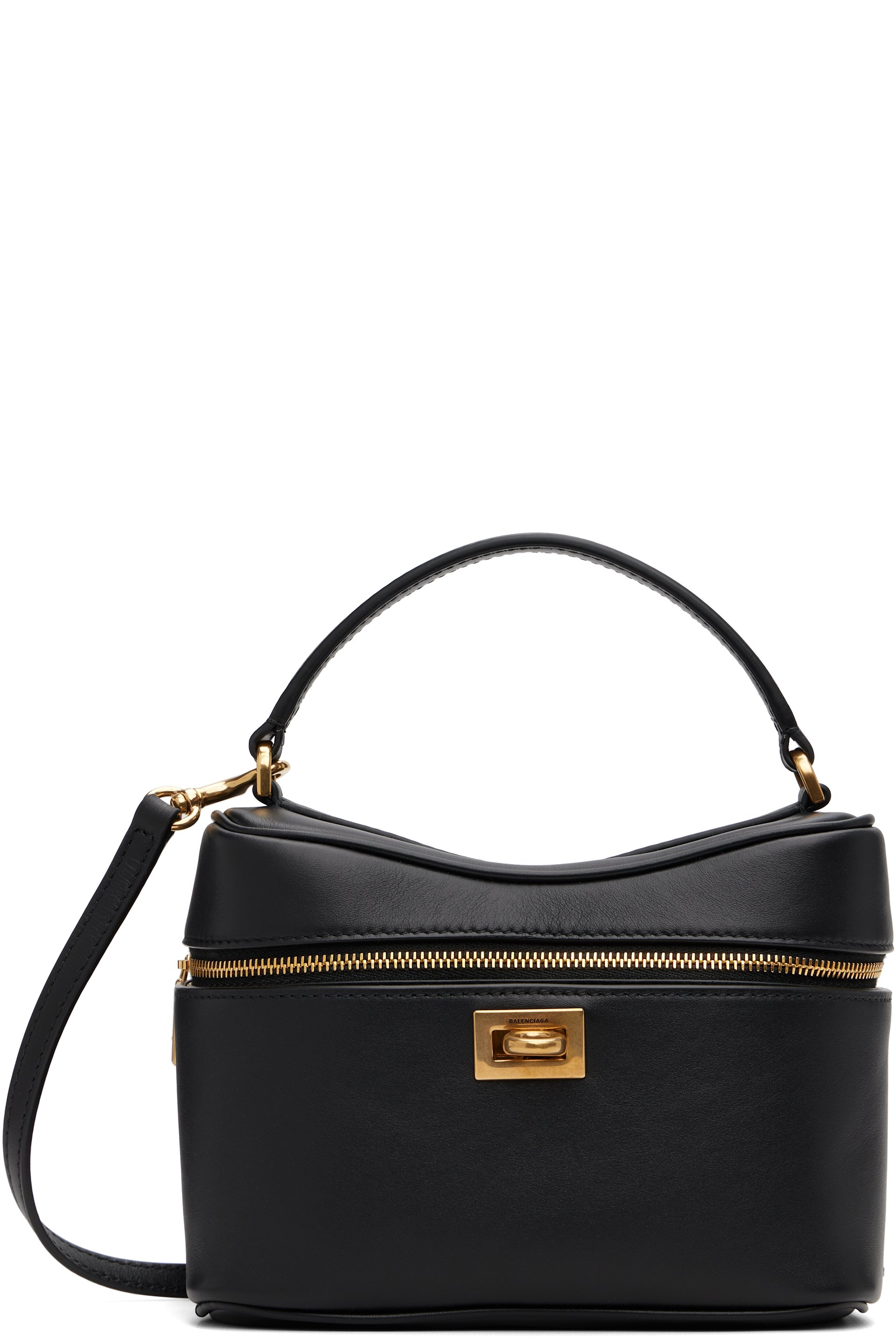 Balenciaga - 黑色 Rodeo Vanity Smooth Calf 单肩包