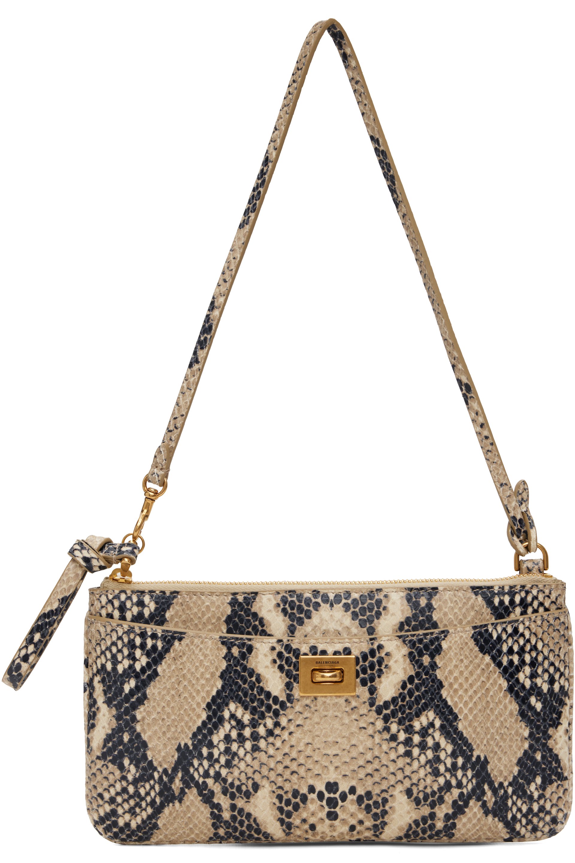 Balenciaga - Beige Rodeo Phone Pouch Bag