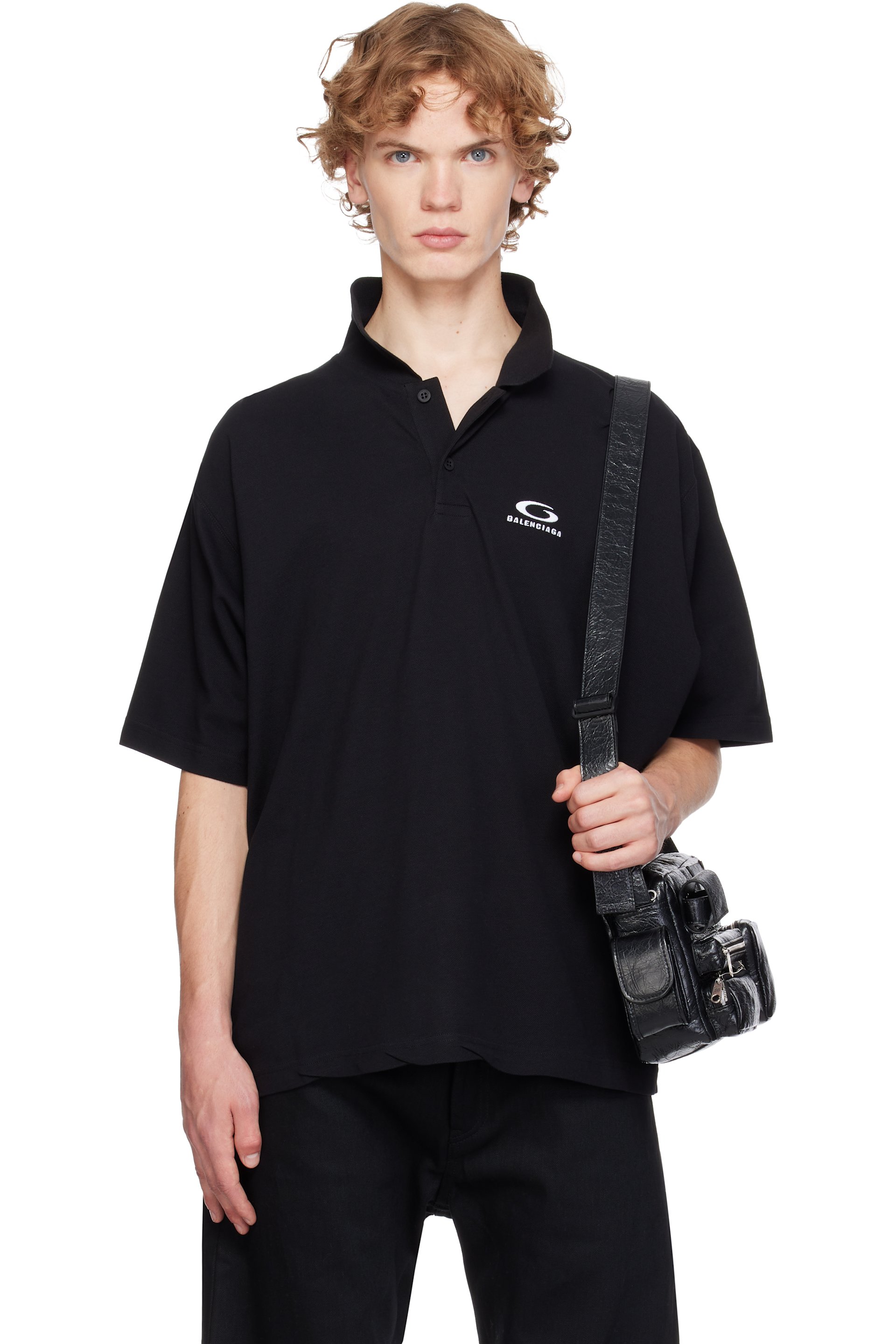 Balenciaga - Polo Laurel noir