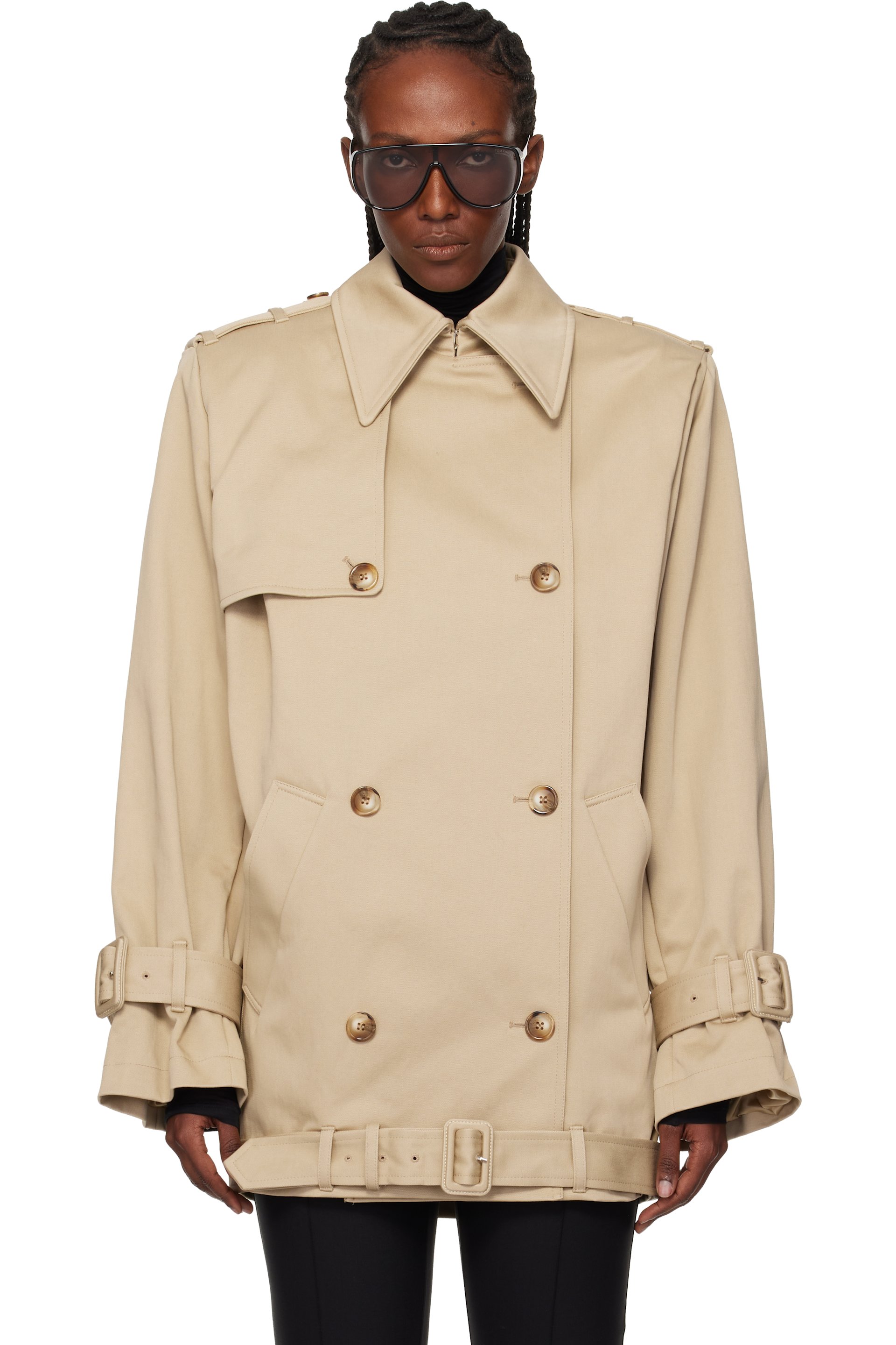 Mugler - Trench beige