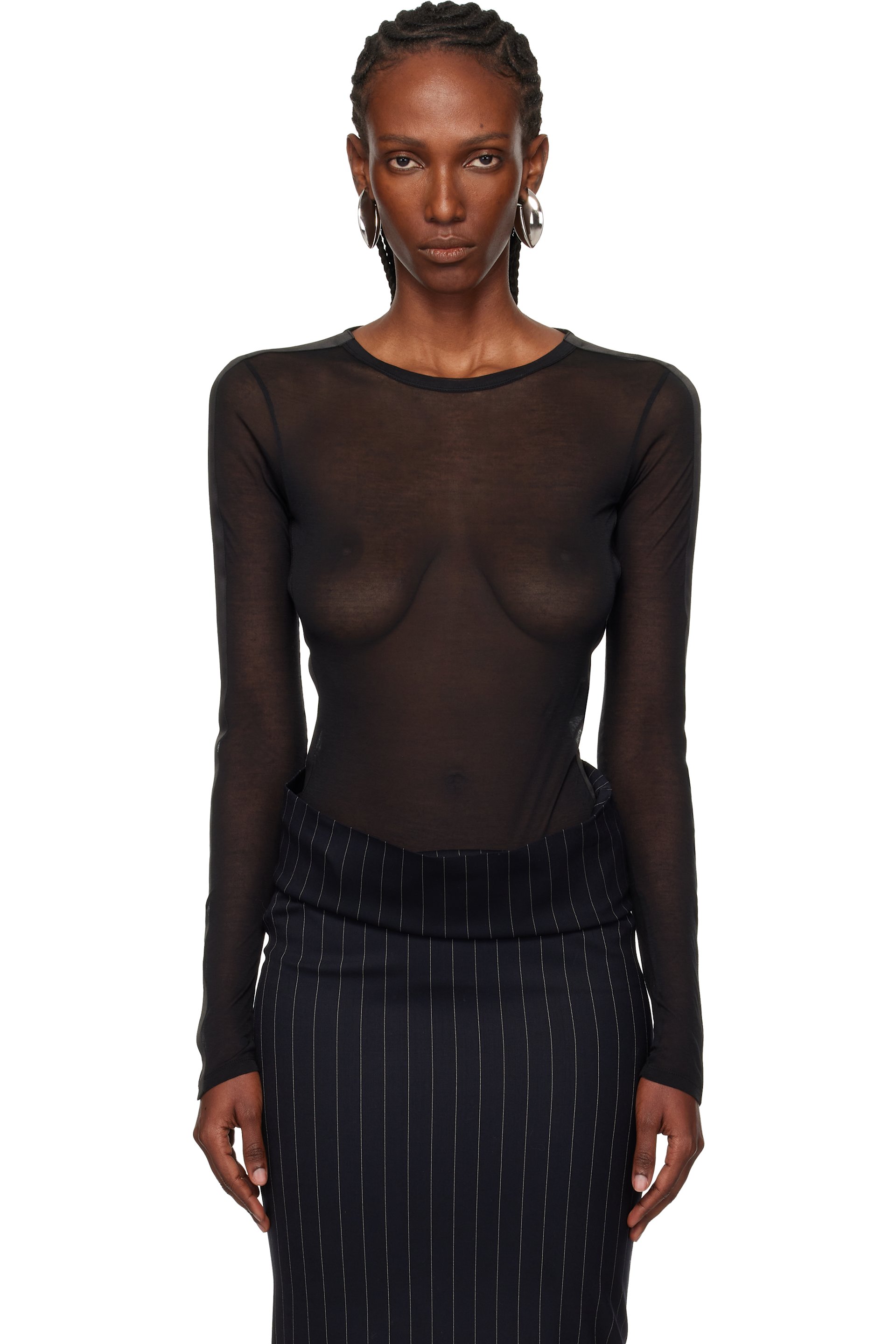 Mugler Bodysuits for Women | SSENSE