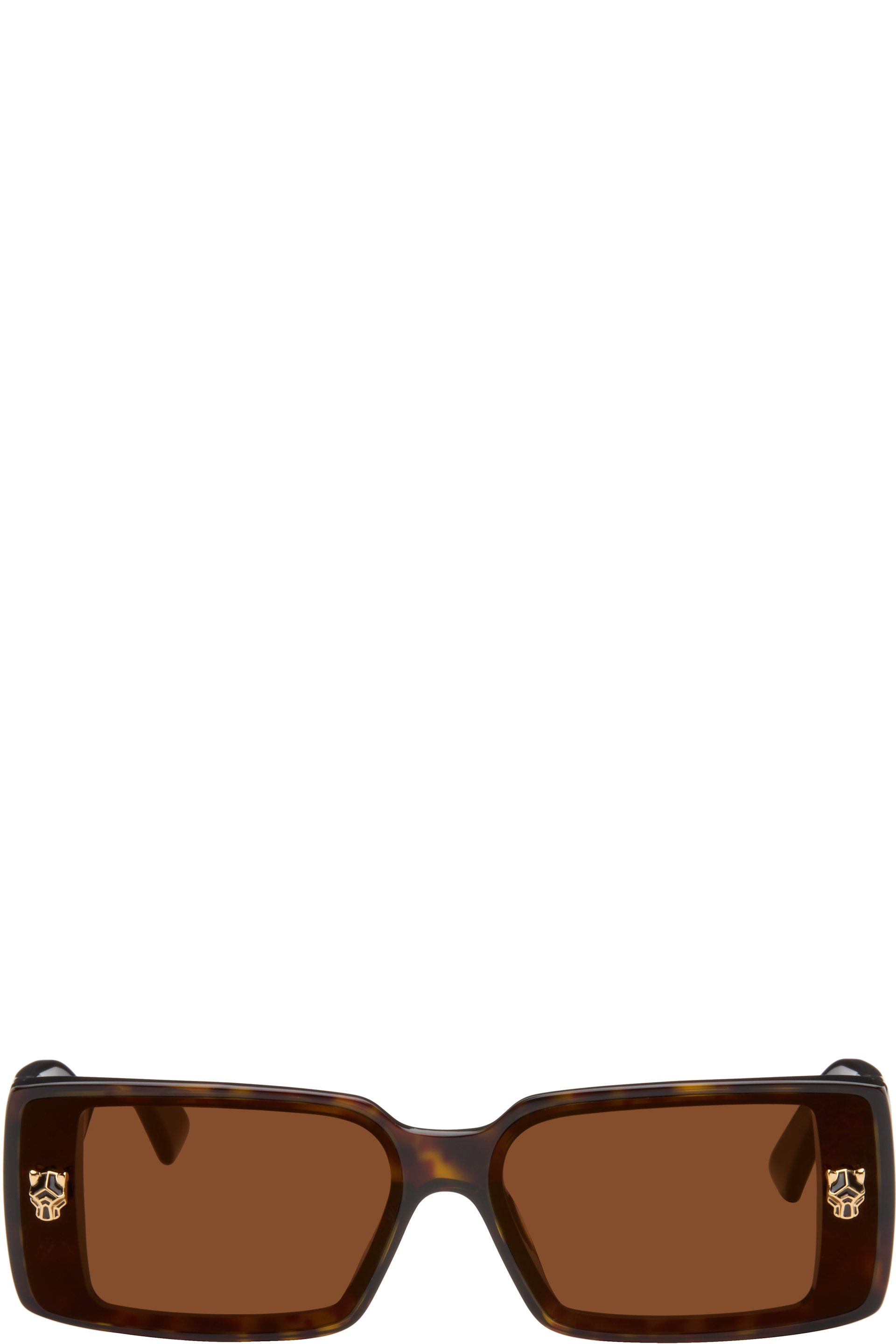 Cartier - Lunettes de soleil brunes - Panthère de Cartier