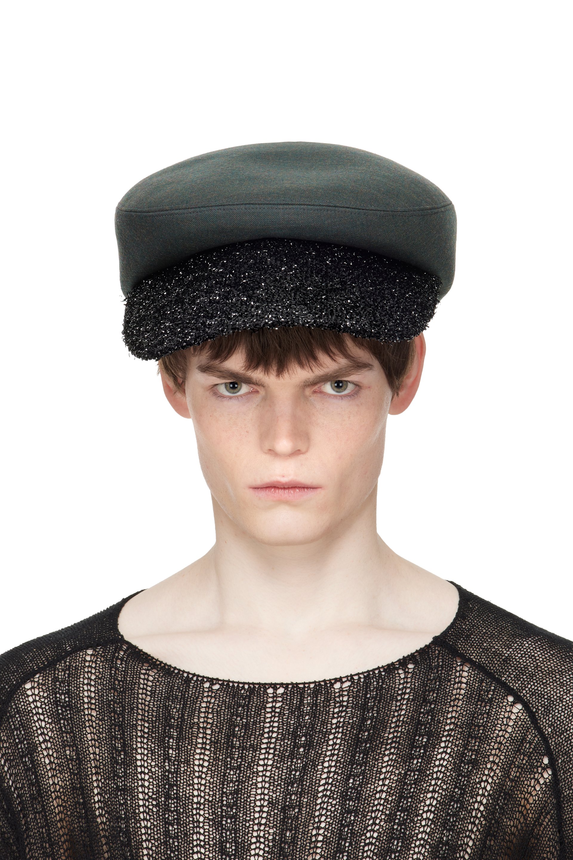 Comme des Garçons Homme Plus - ブラック Hizumeエディション ツイル キャップ