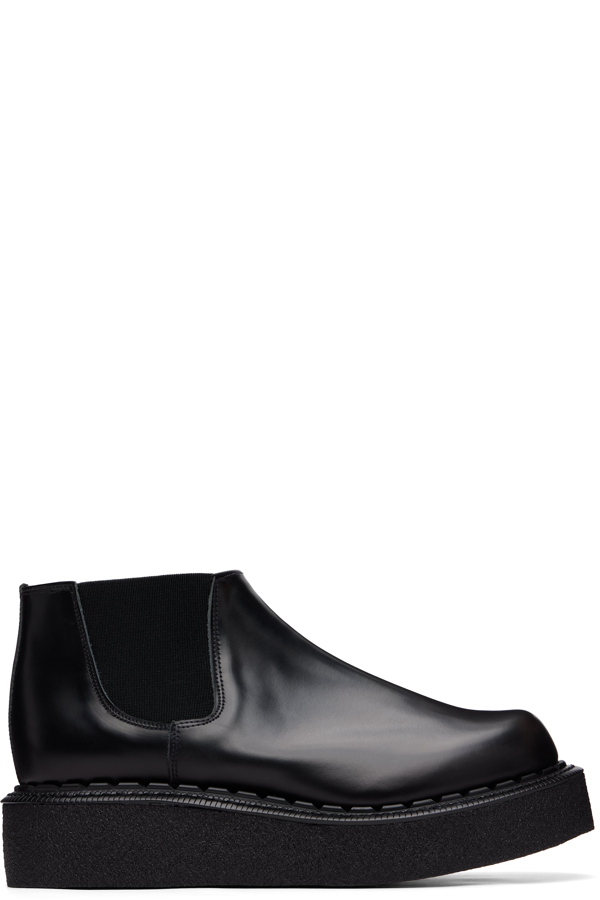 Comme des Garçons Homme Plus - Bottes chelsea noires édition George Cox