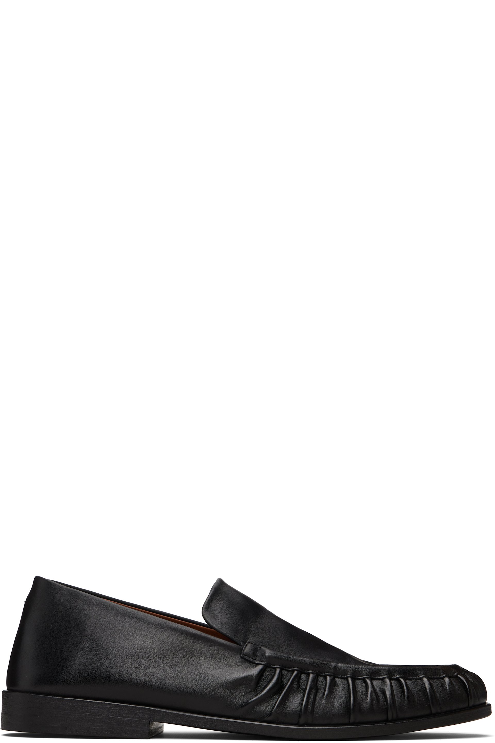 Marsèll - Black Mocassino Leather Loafers