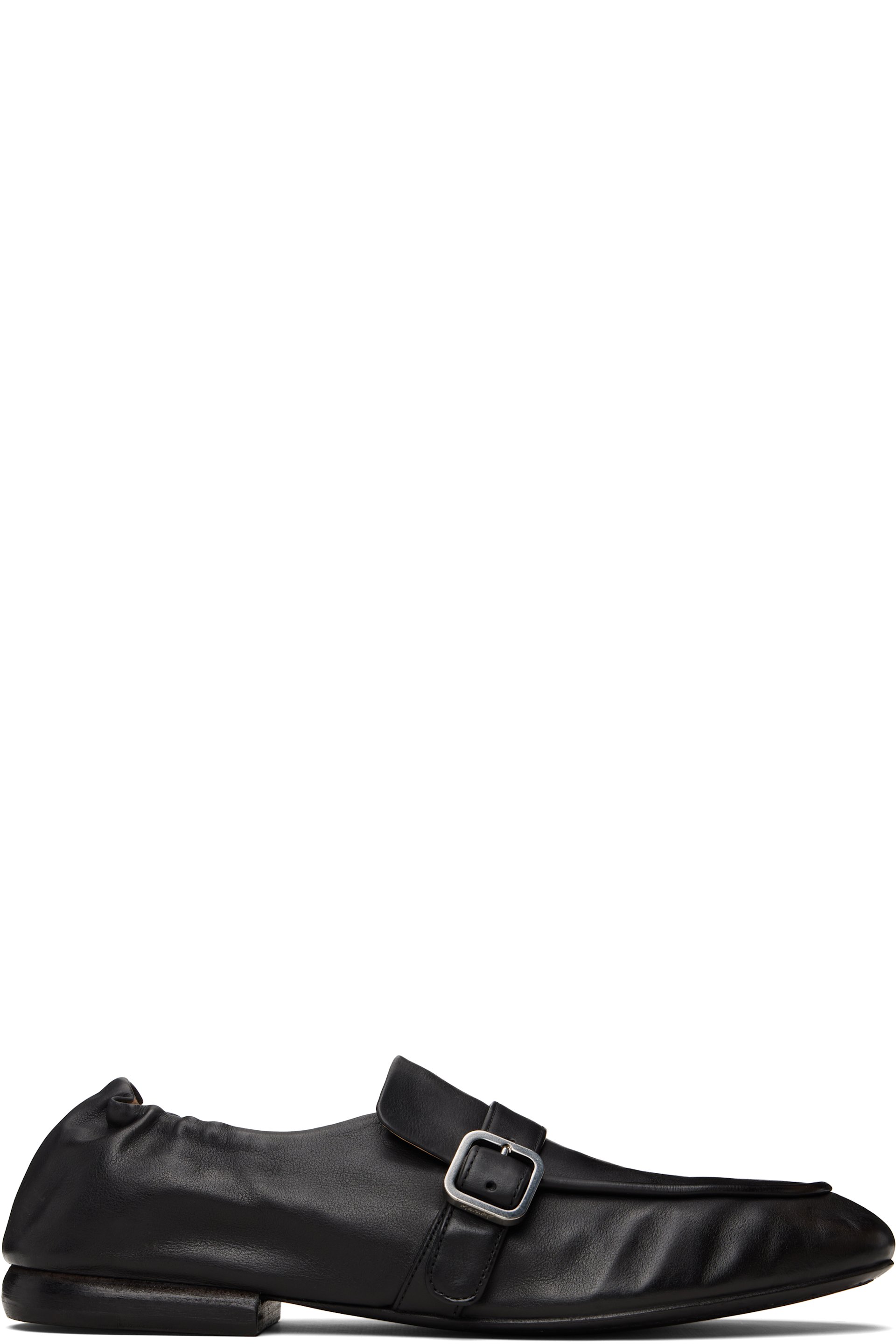 Marsèll - Black Mandolo Leather Loafers