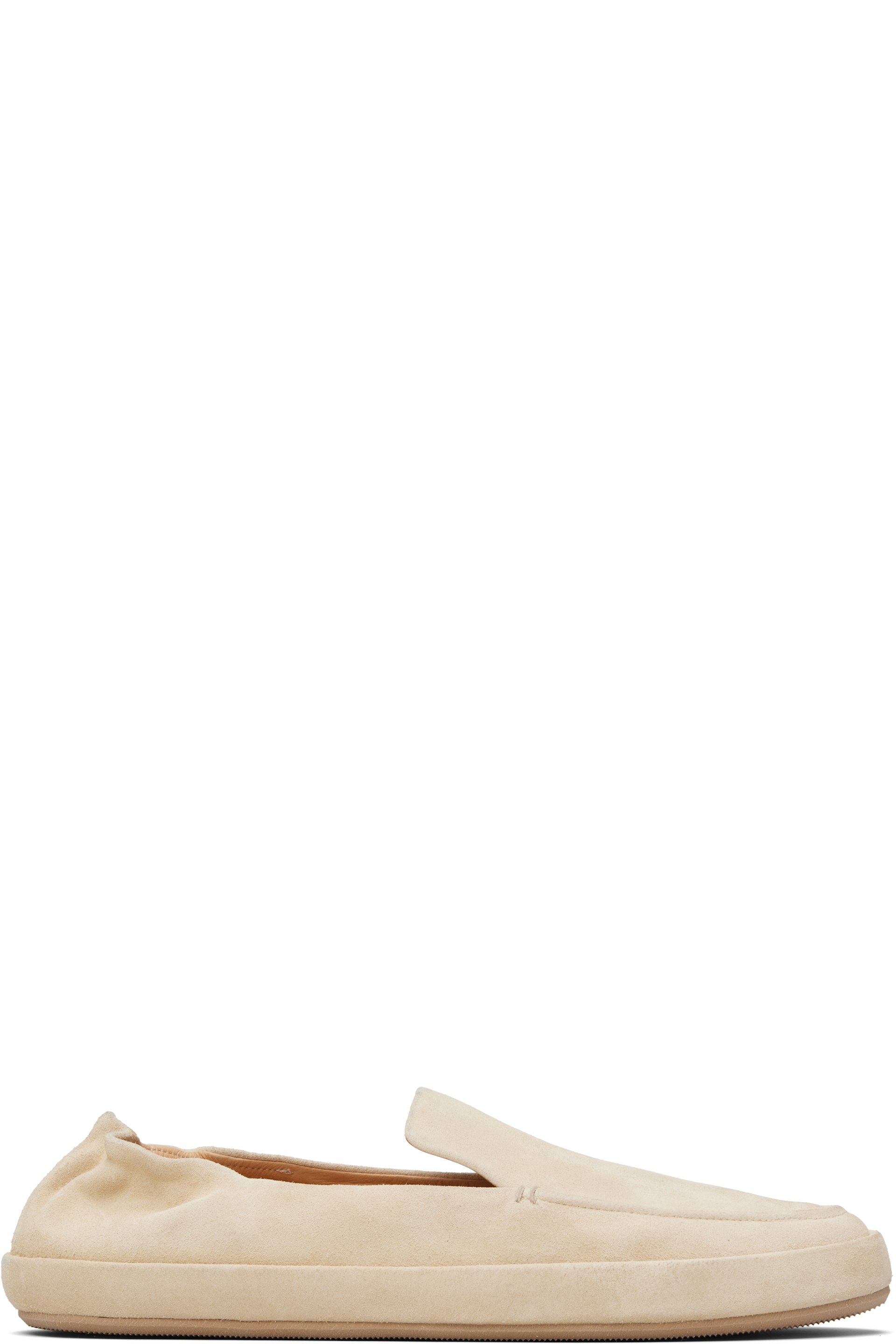 Marsèll - Beige Scatopelle Suede Loafers