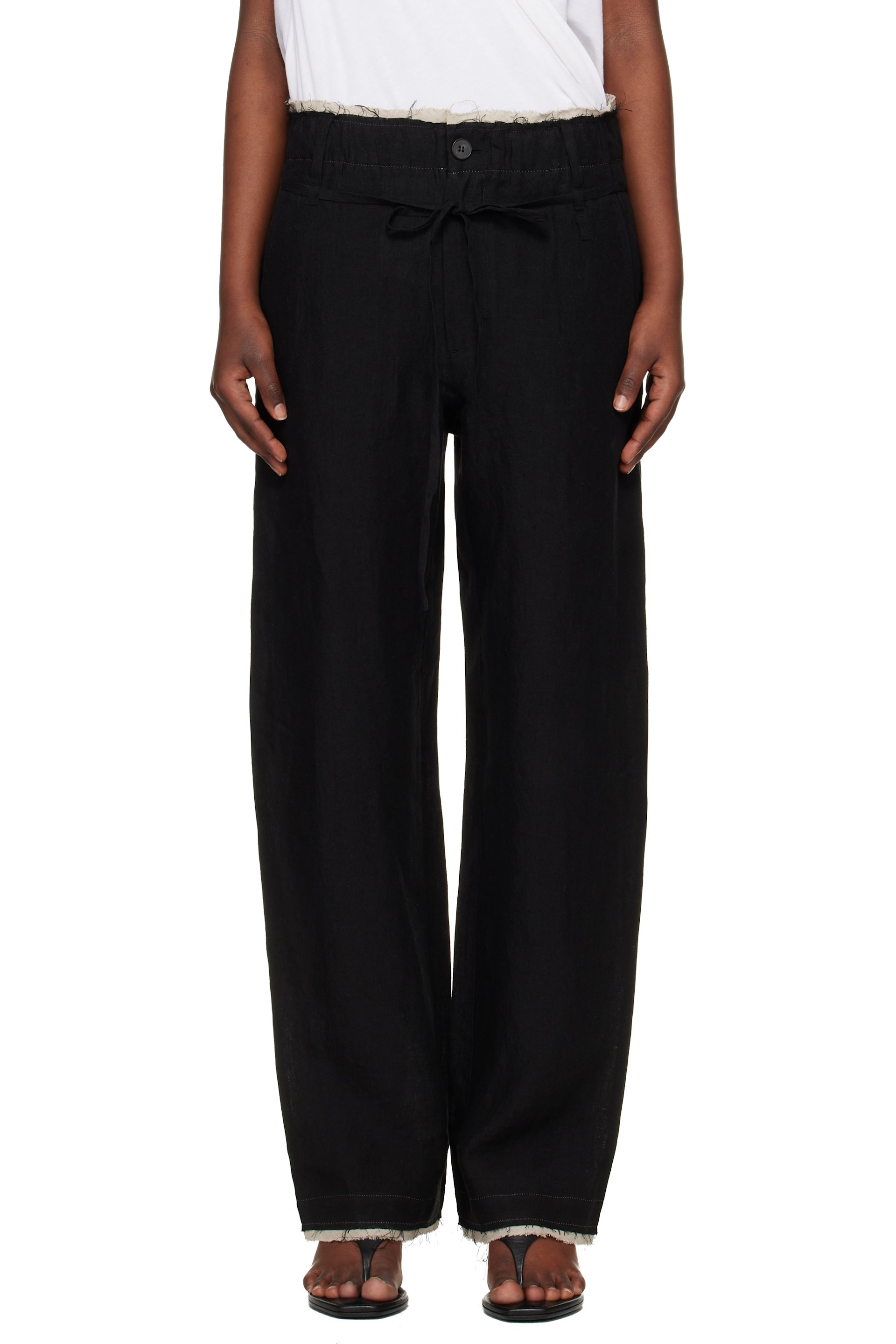 POST ARCHIVE FACTION (PAF) - Pantalon Drifter Single noir