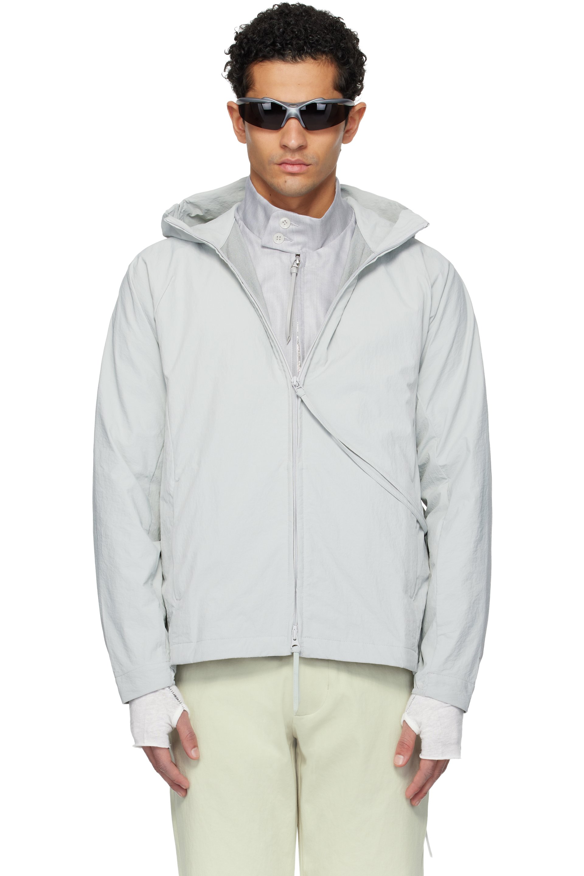 POST ARCHIVE FACTION (PAF) - Gray Opening Jacket