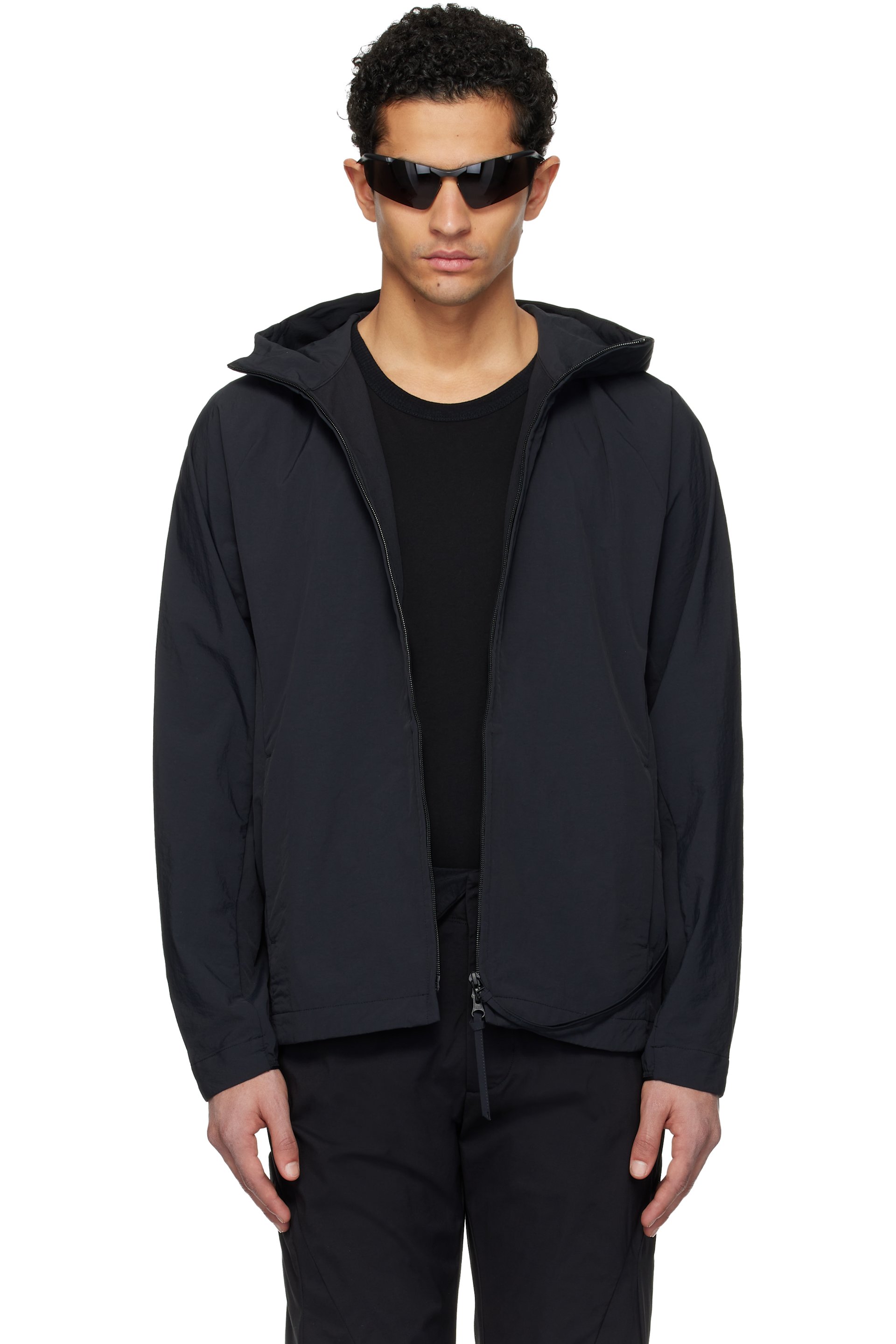 POST ARCHIVE FACTION (PAF) - Black Opening Jacket