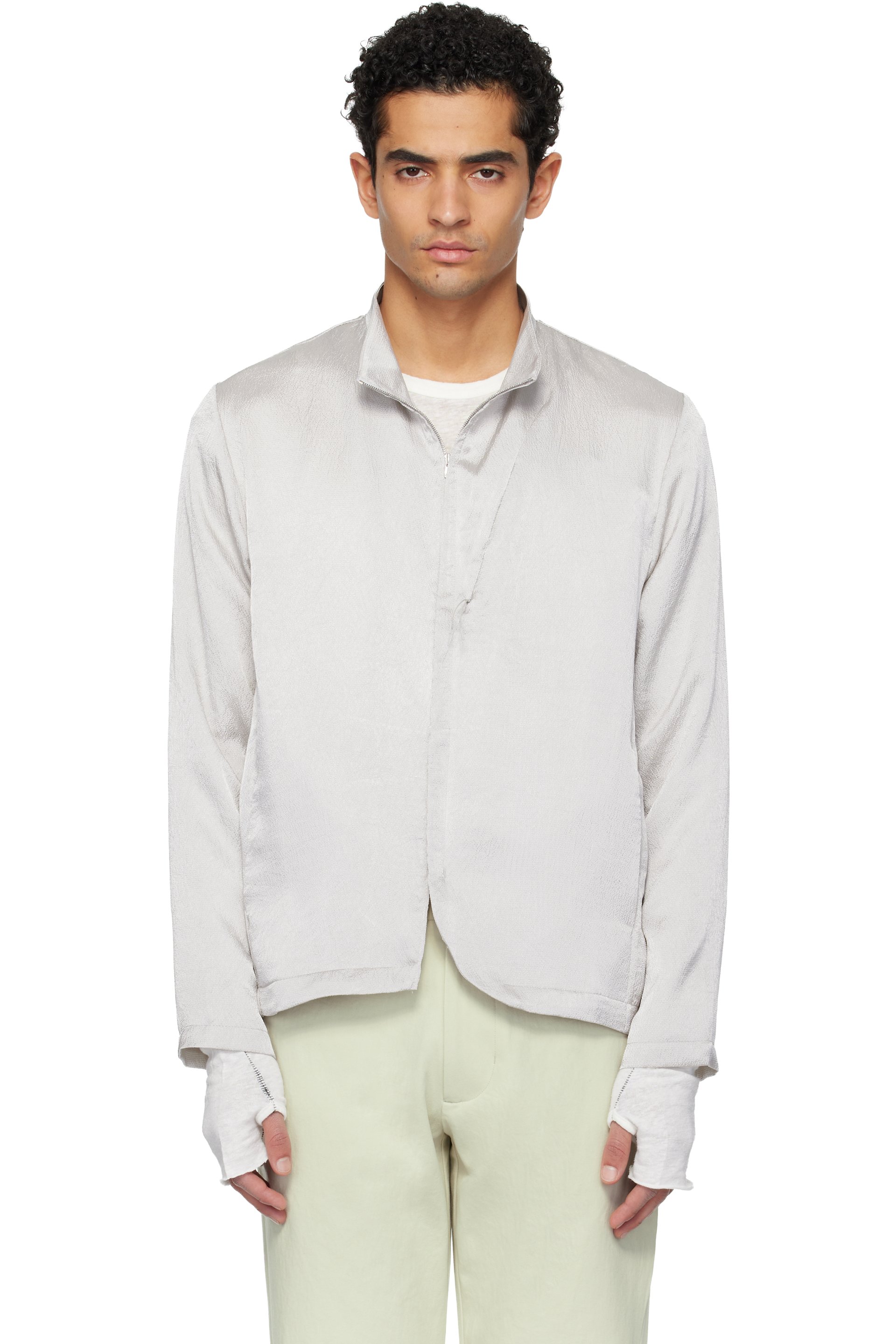 POST ARCHIVE FACTION (PAF) - Gray Archive Track Jacket