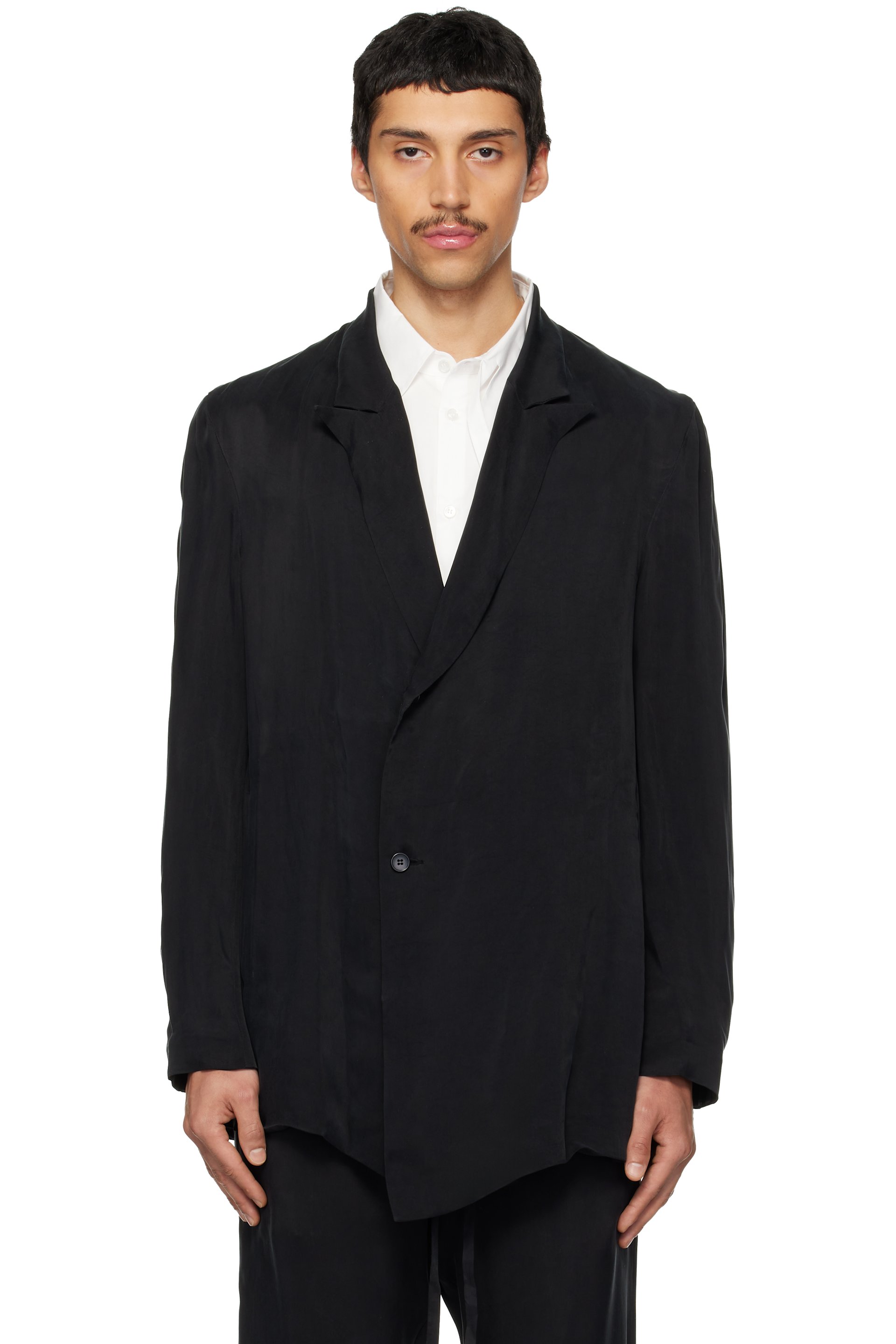 POST ARCHIVE FACTION (PAF) - Black Drifter Double Blazer