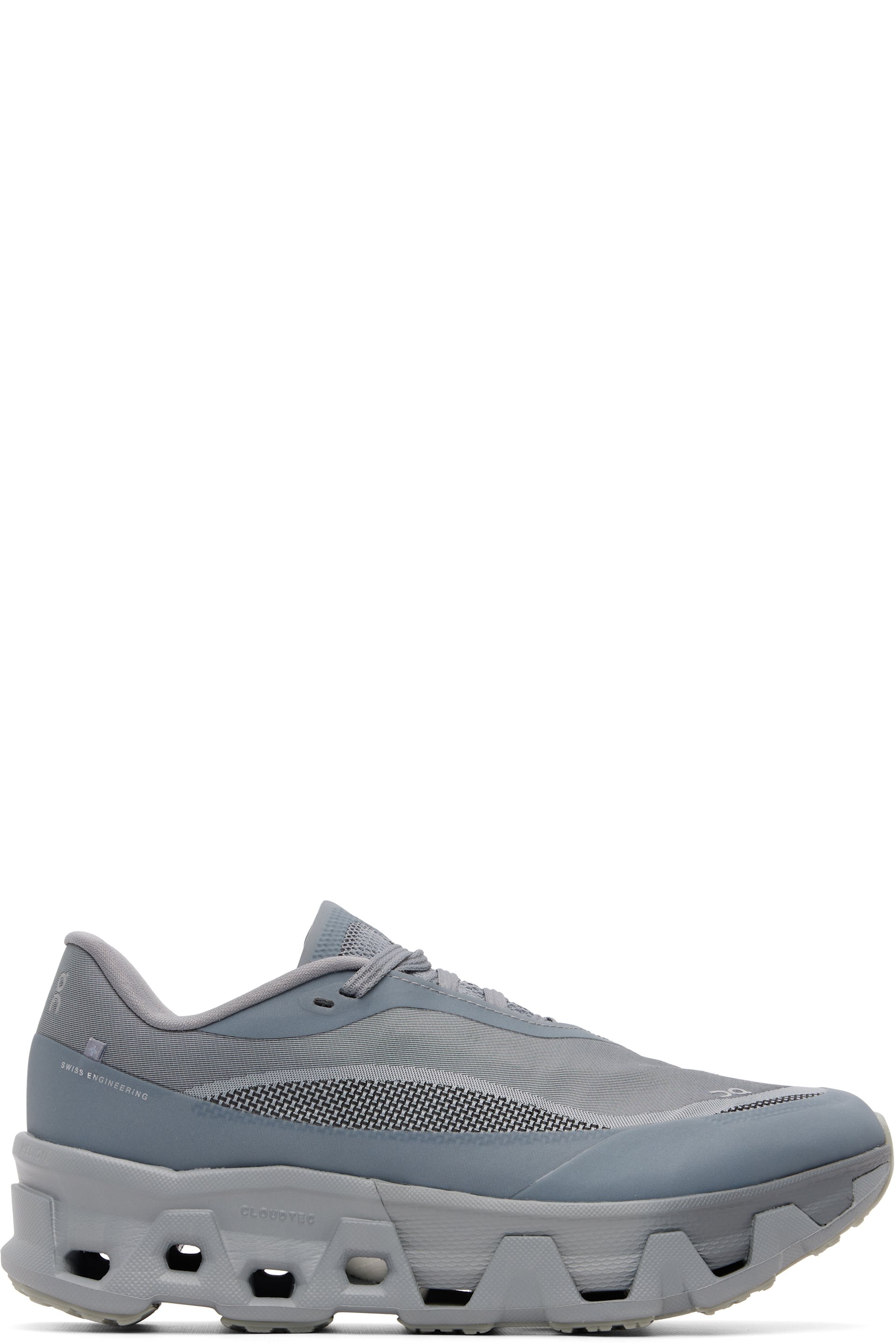 POST ARCHIVE FACTION (PAF) - Gray On Edition Cloudmonster Hyper Sneakers