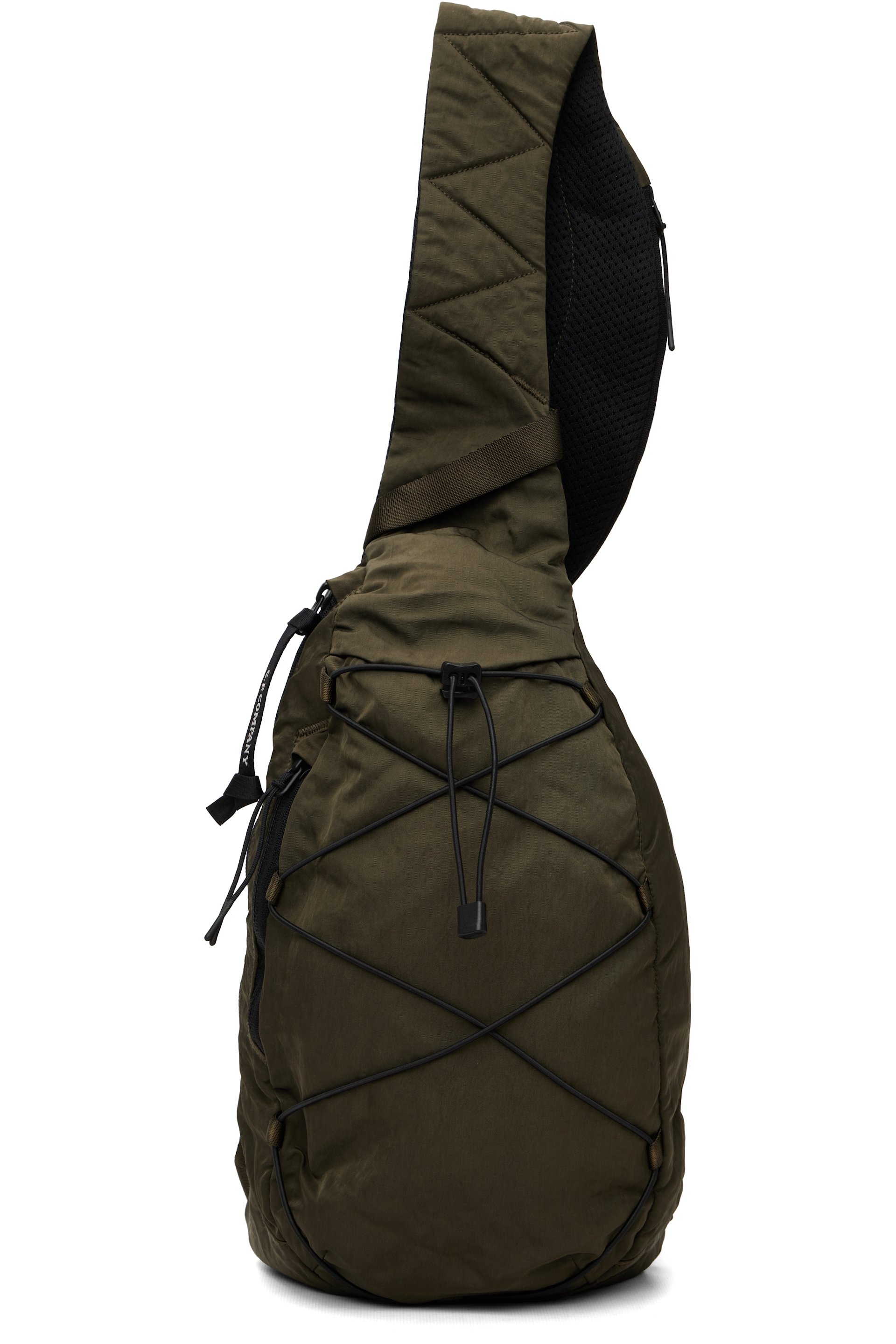 C.P. Company - Khaki Nylon B Crossbody Backpack