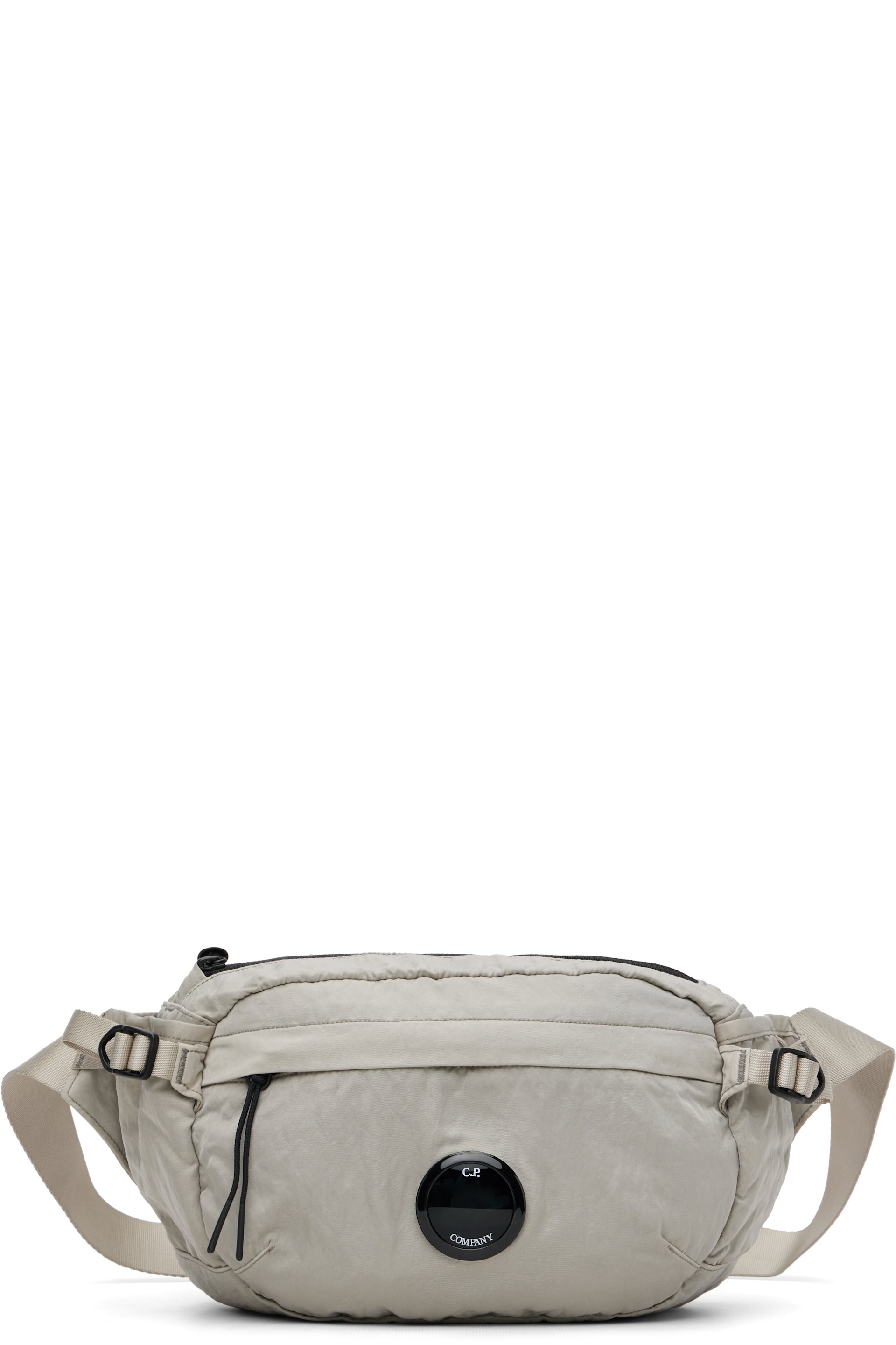 C.P. Company - Gray Nylon B Belt Bag