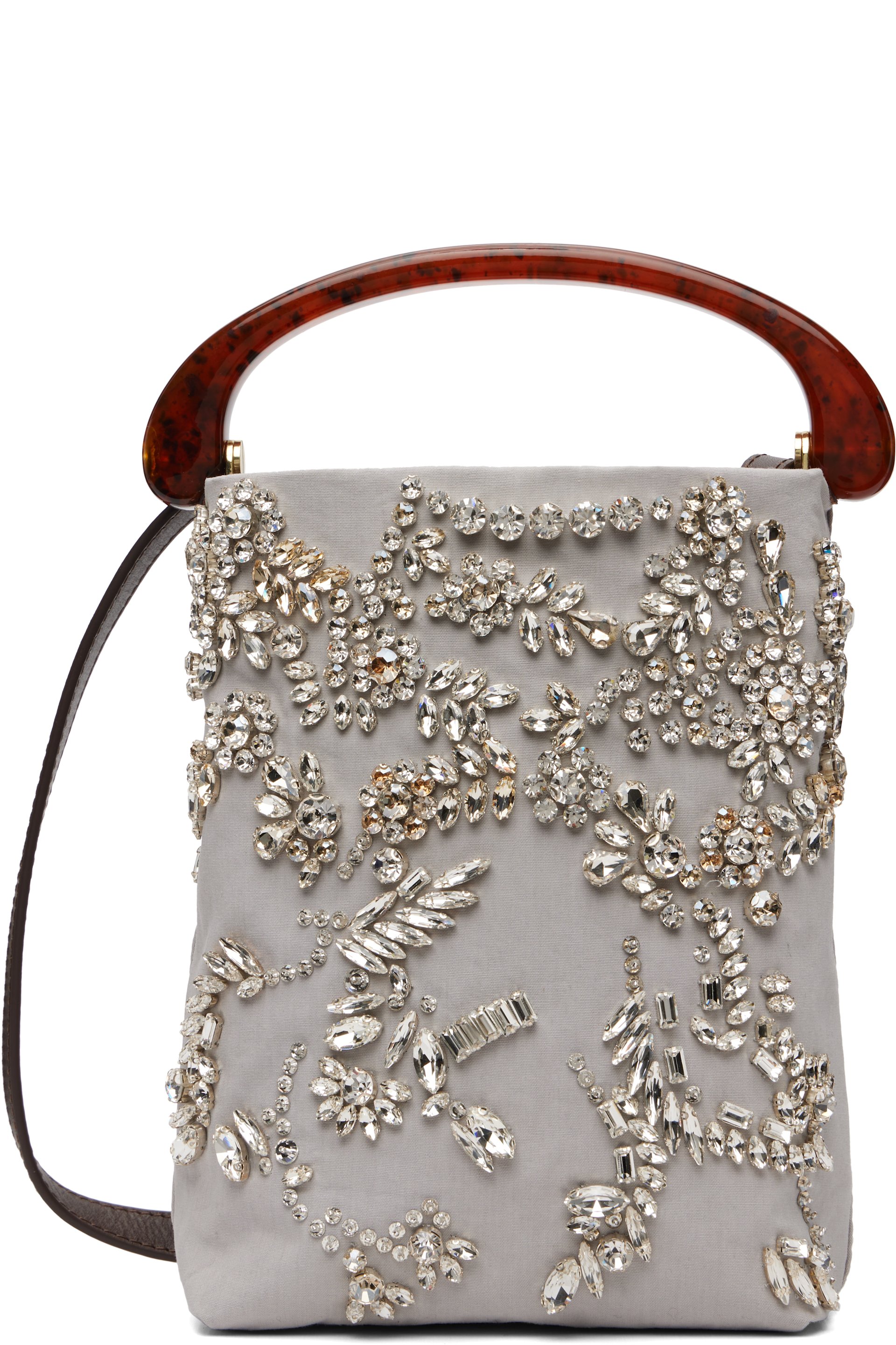 dries van noten グレー ウエストバッグ Small Handle Crisp Bag — Pistache – La Garçonne