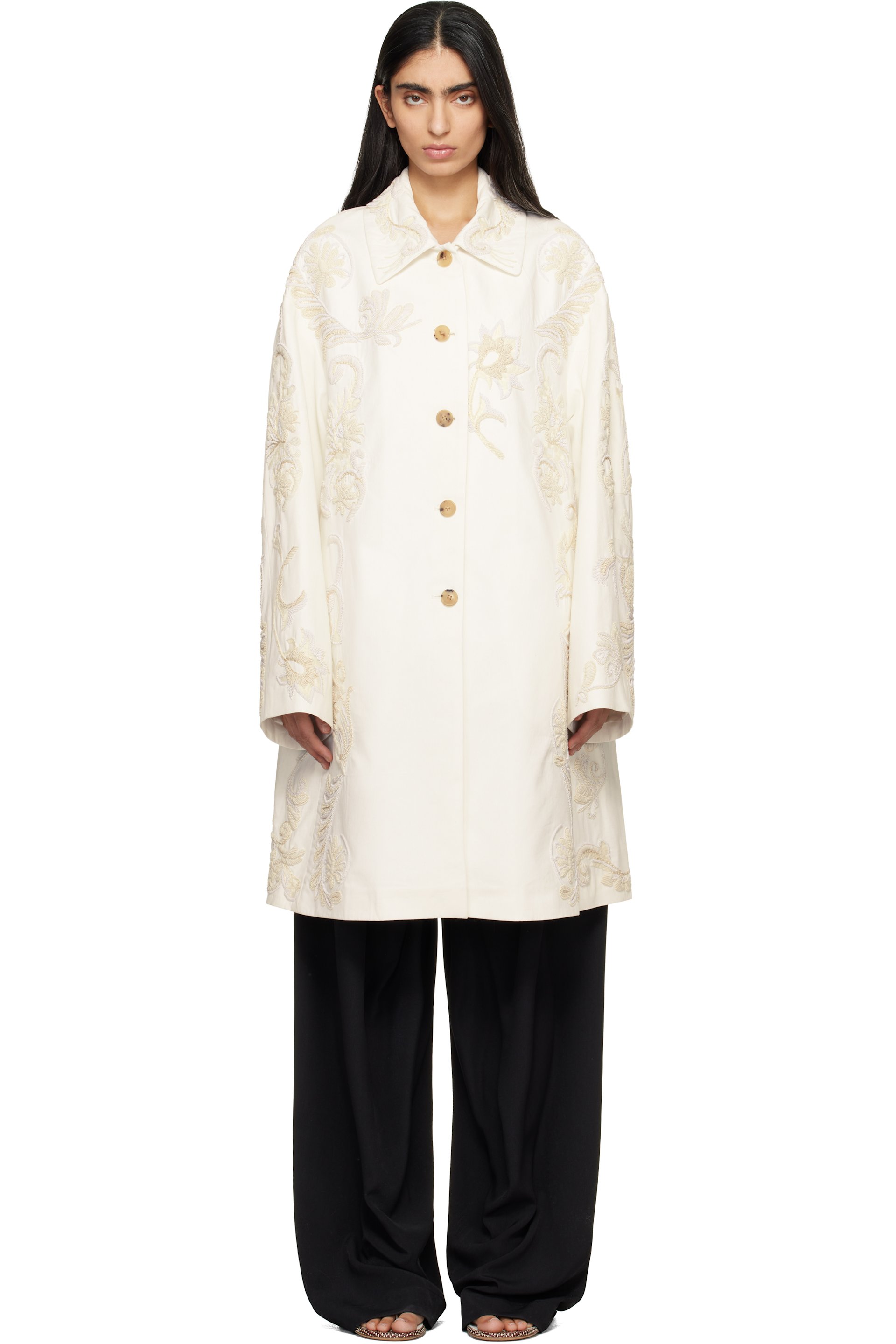 ウィメンズ用 Dries Van Noten コート | SSENSE 日本