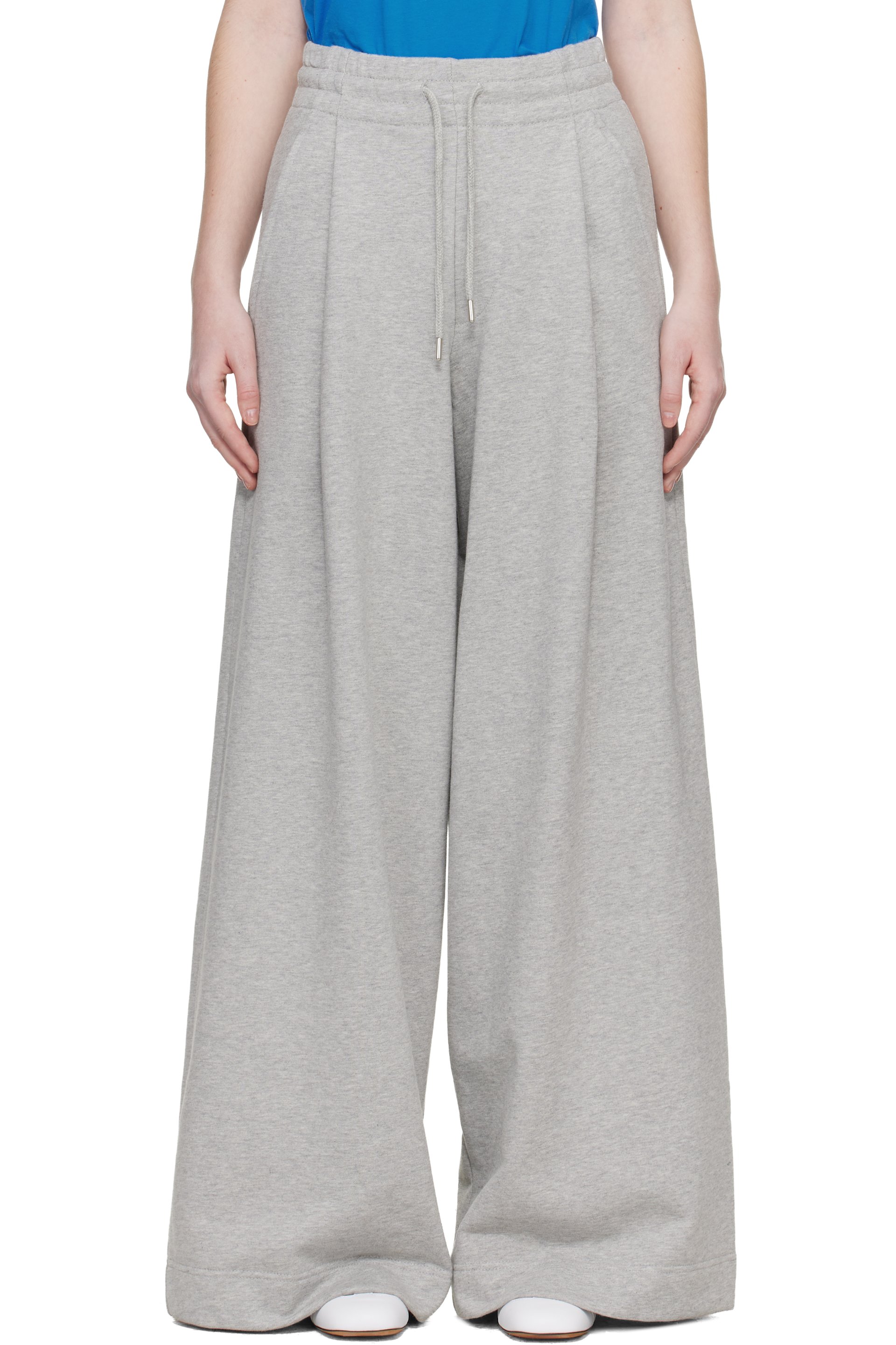 Dries Van Noten - Pantalon de survêtement décontracté gris