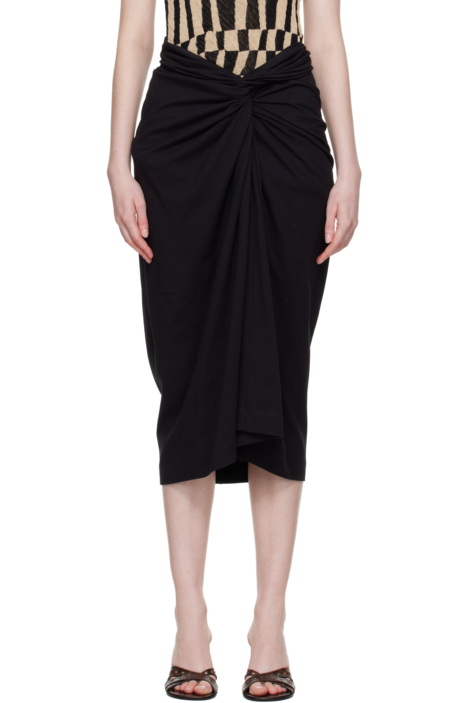 専用！CELINEバッグとDries Van Noten シルクスカート ウィメンズ用 Dries Van Noten スカート | SSENSE 日本
