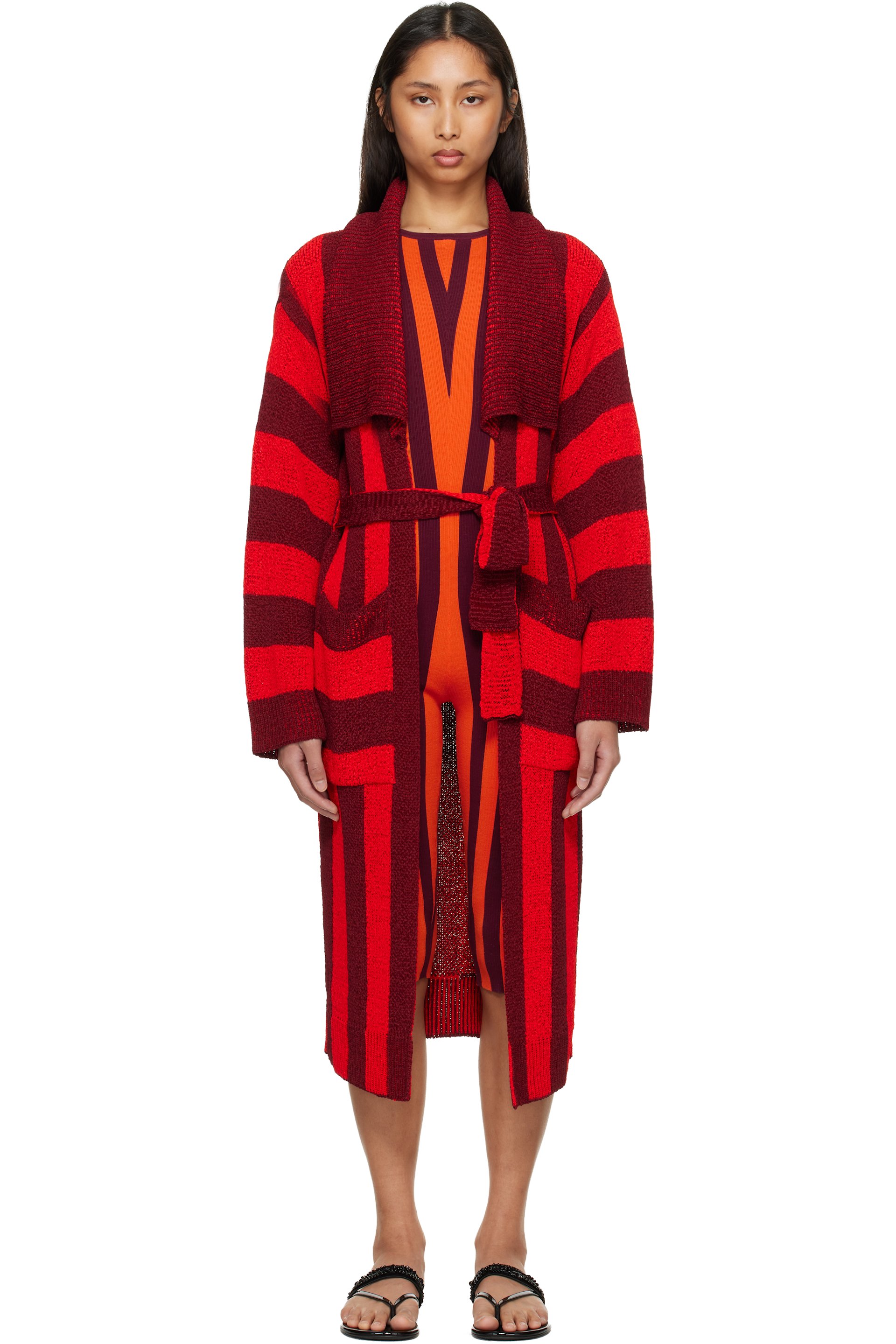 dries van  noten ノースリーブニット|千鳥格子 メンズ用 Dries Van Noten クルーネックセーター | SSENSE 日本