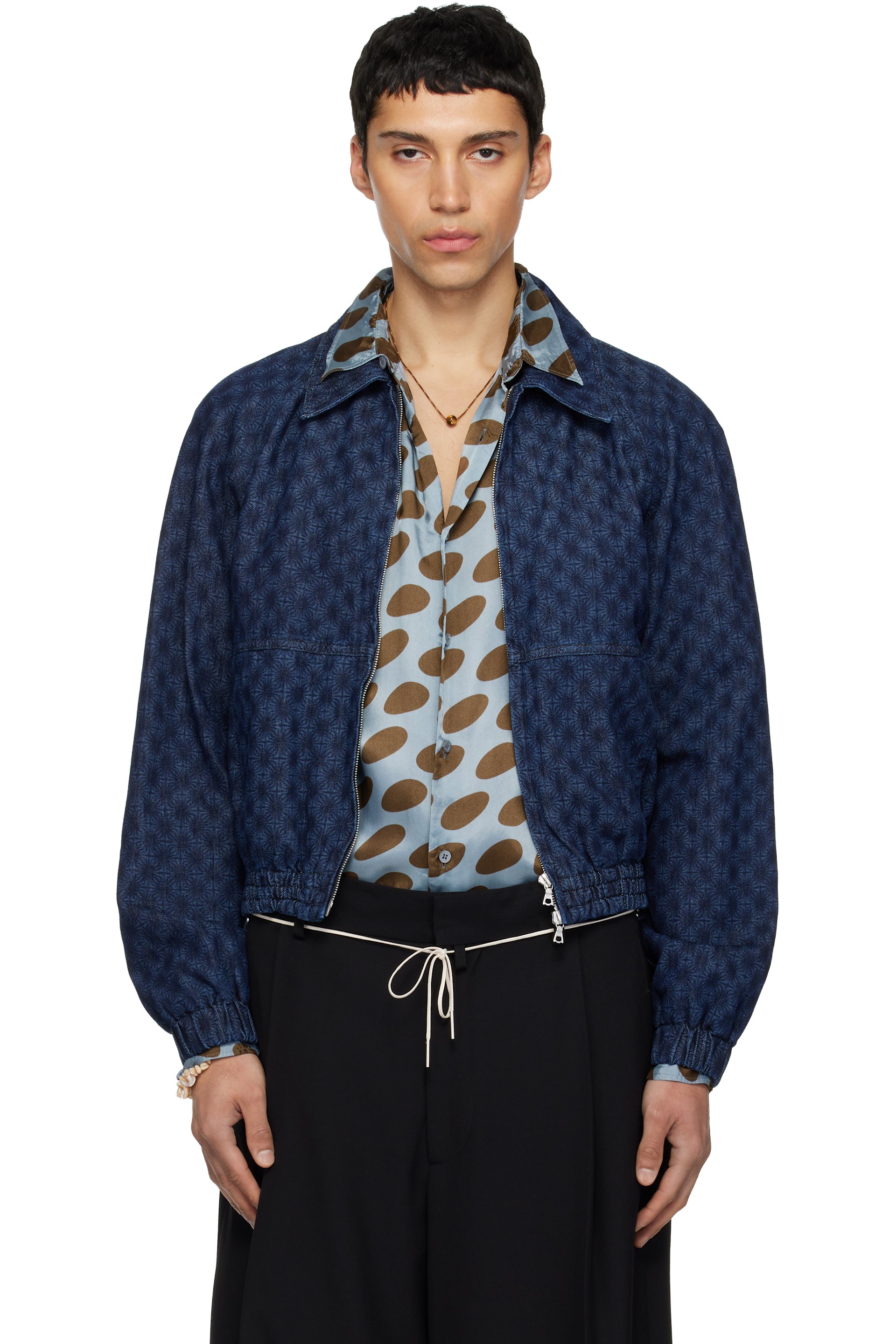 Dries Van Noten - Navy Vinnys Denim Jacket