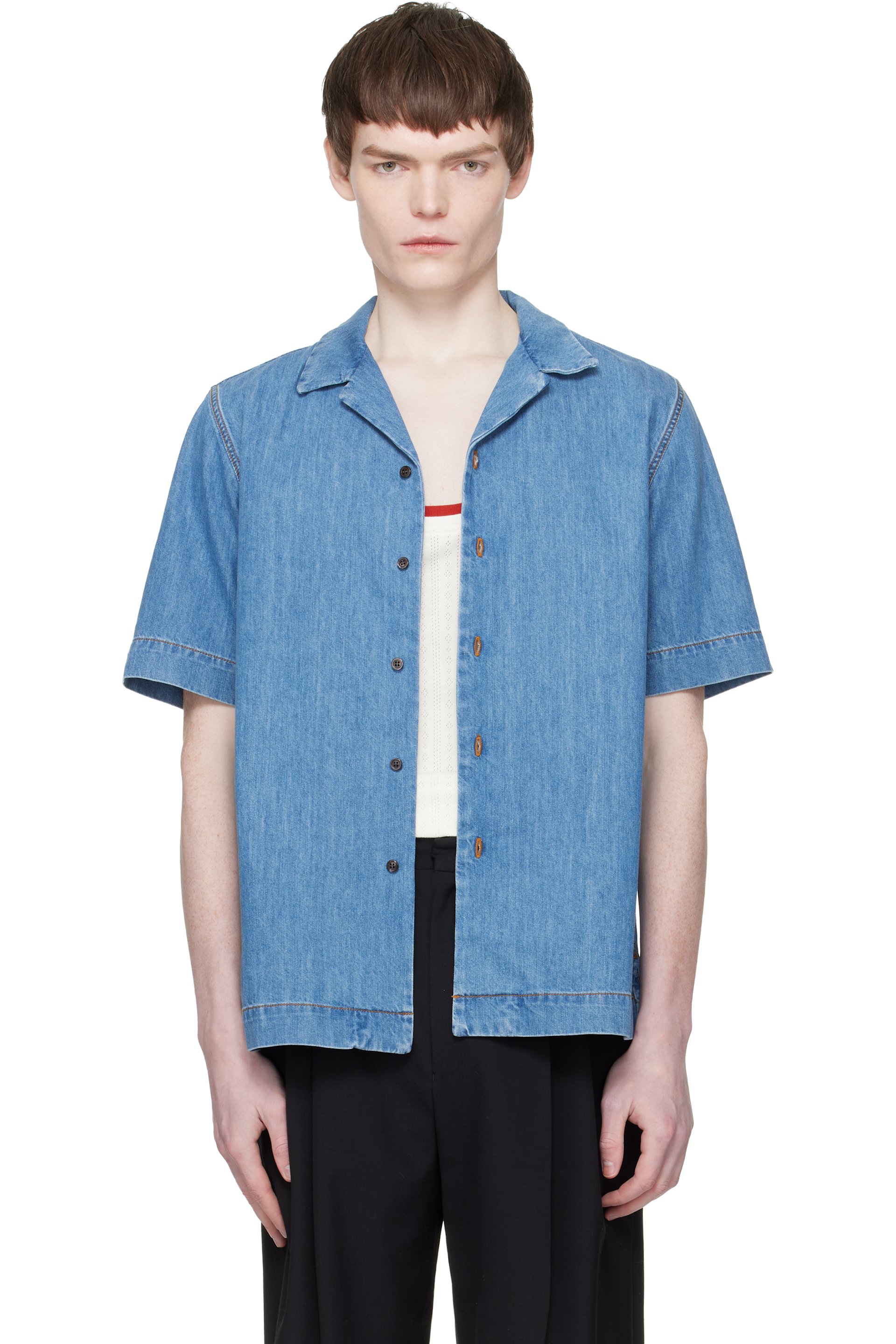 メンズ用 Dries Van Noten シャツ | SSENSE 日本