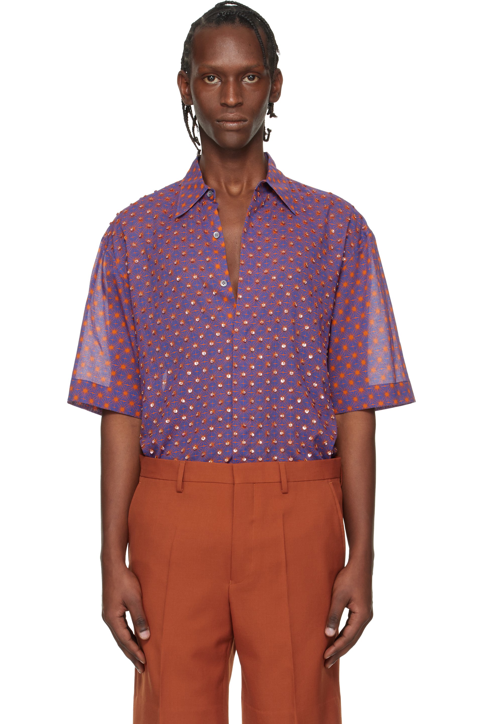 メンズ用 Dries Van Noten シャツ | SSENSE 日本