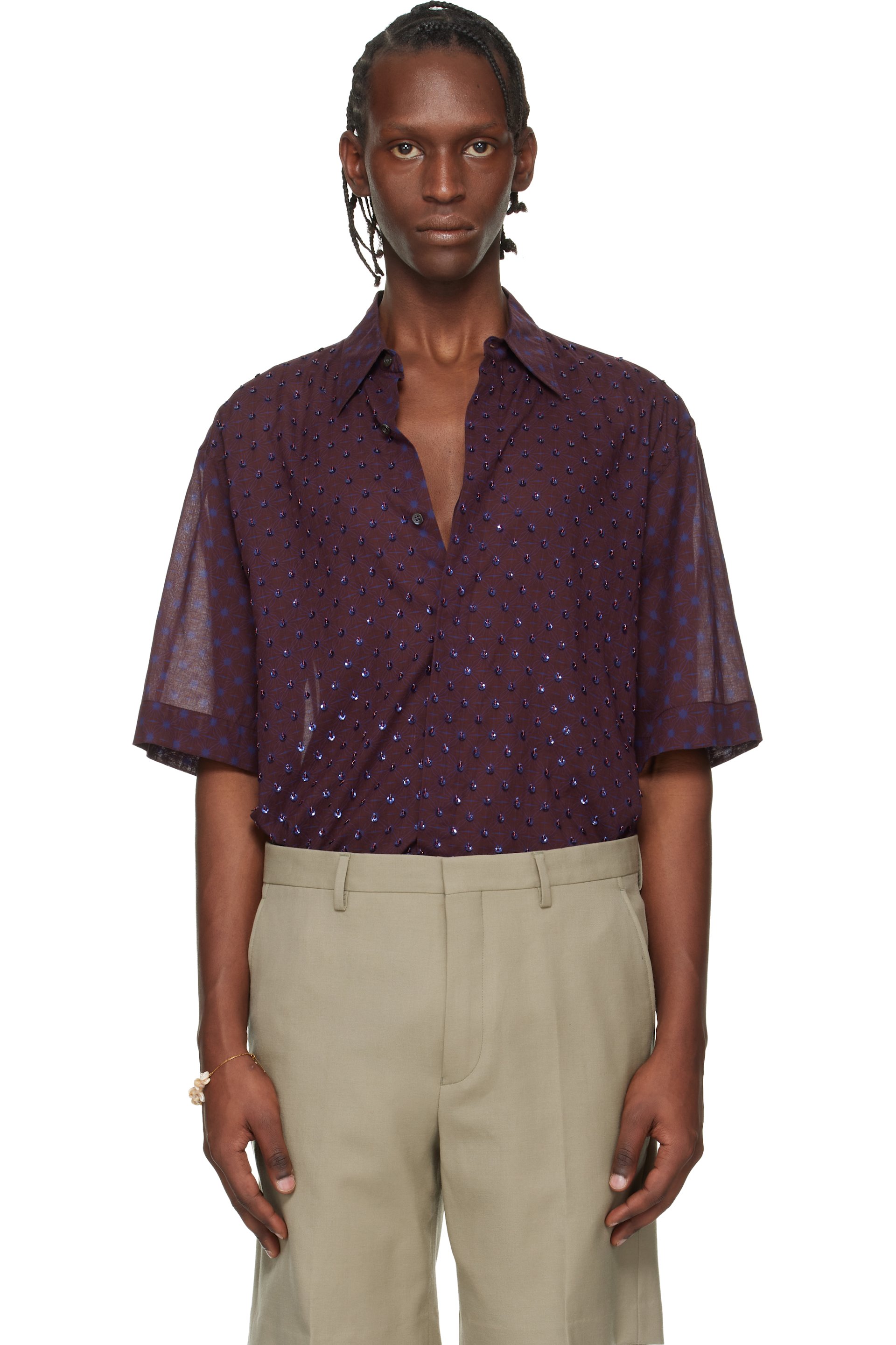 メンズ用 Dries Van Noten シャツ | SSENSE 日本