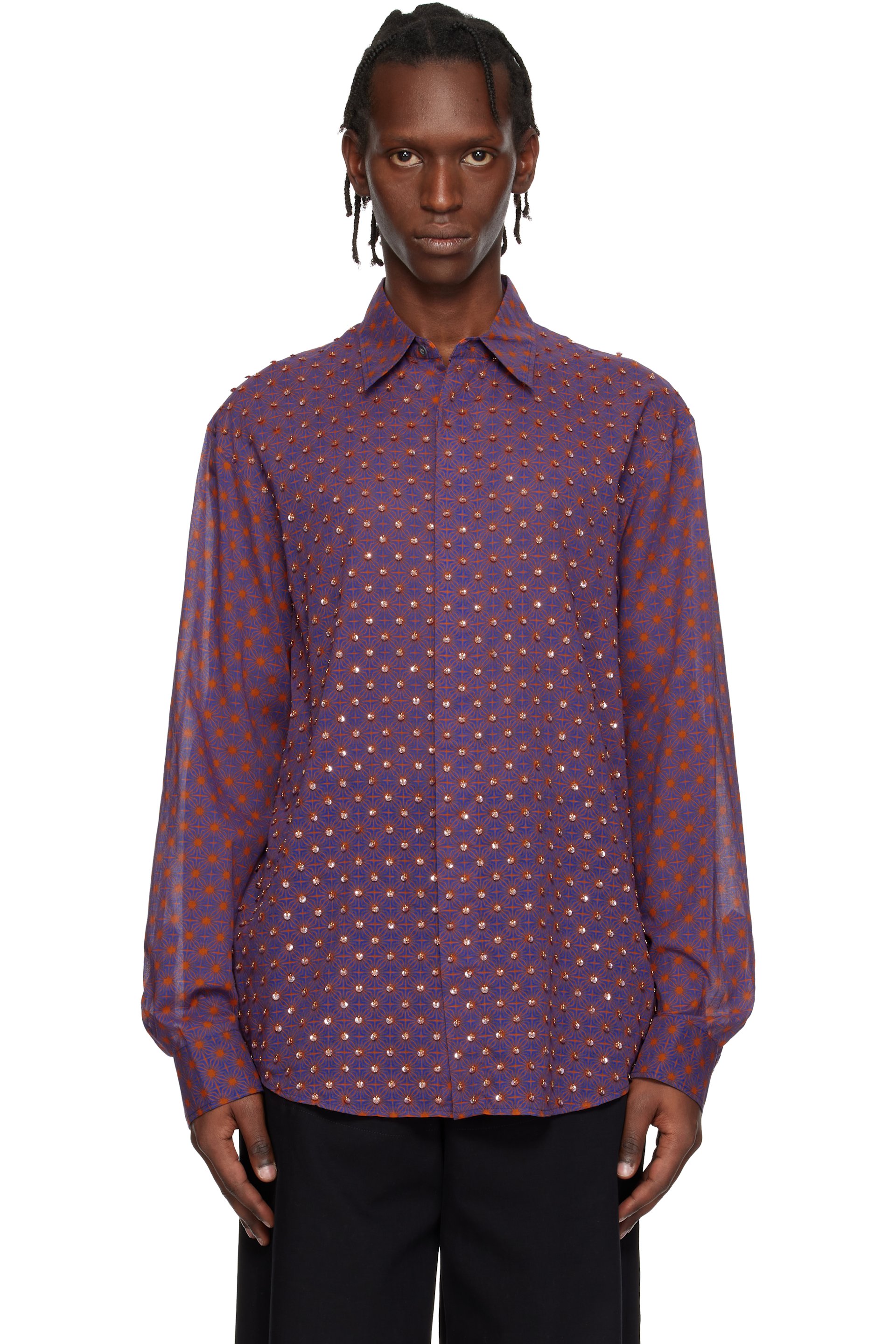 メンズ用 Dries Van Noten シャツ | SSENSE 日本