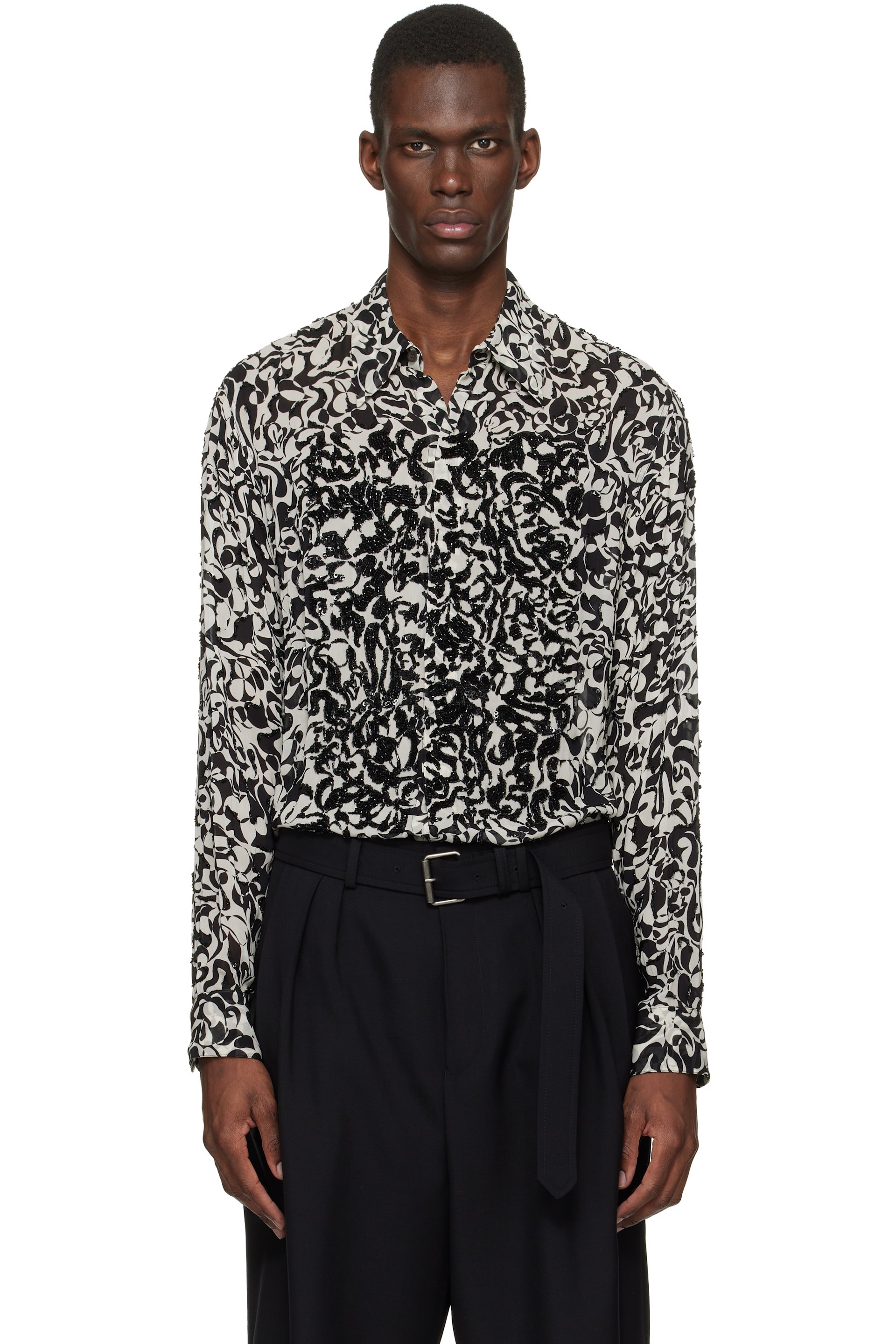 メンズ用 Dries Van Noten シャツ | SSENSE 日本