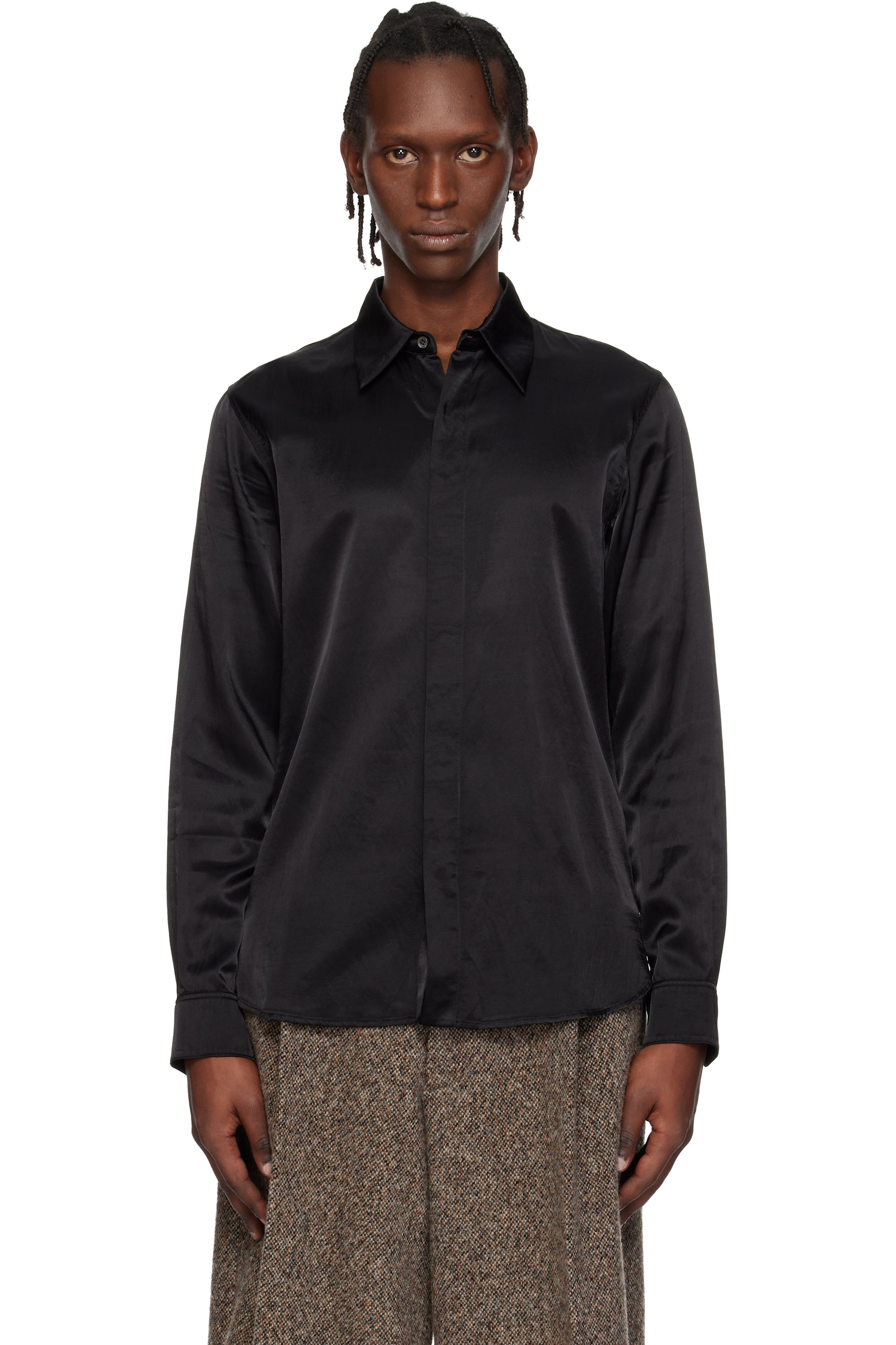 dries van noten 22ss シャツ パンツ セットアップ 希少 メンズ用 Dries Van Noten シャツ | SSENSE 日本