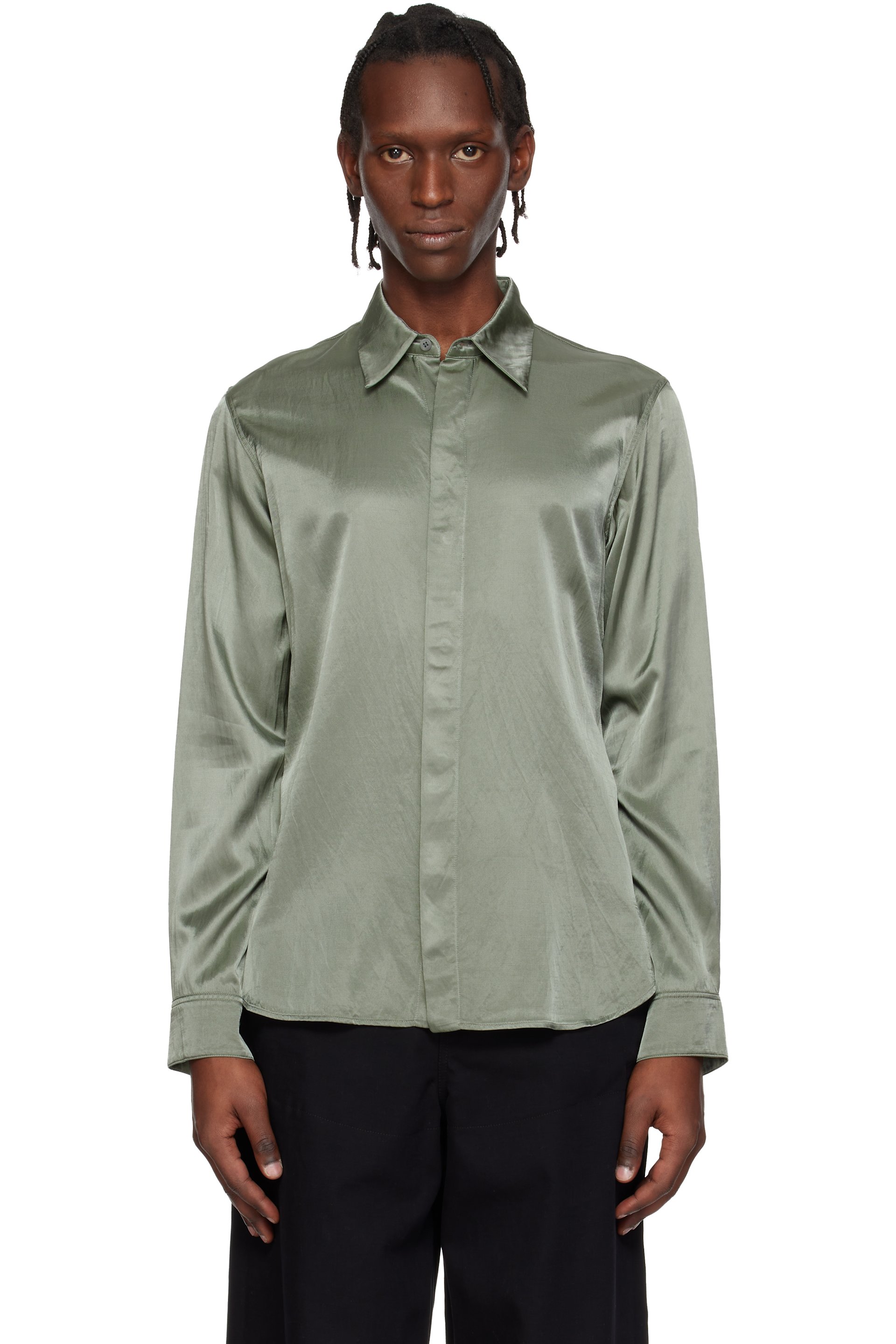 メンズ用 Dries Van Noten シャツ | SSENSE 日本