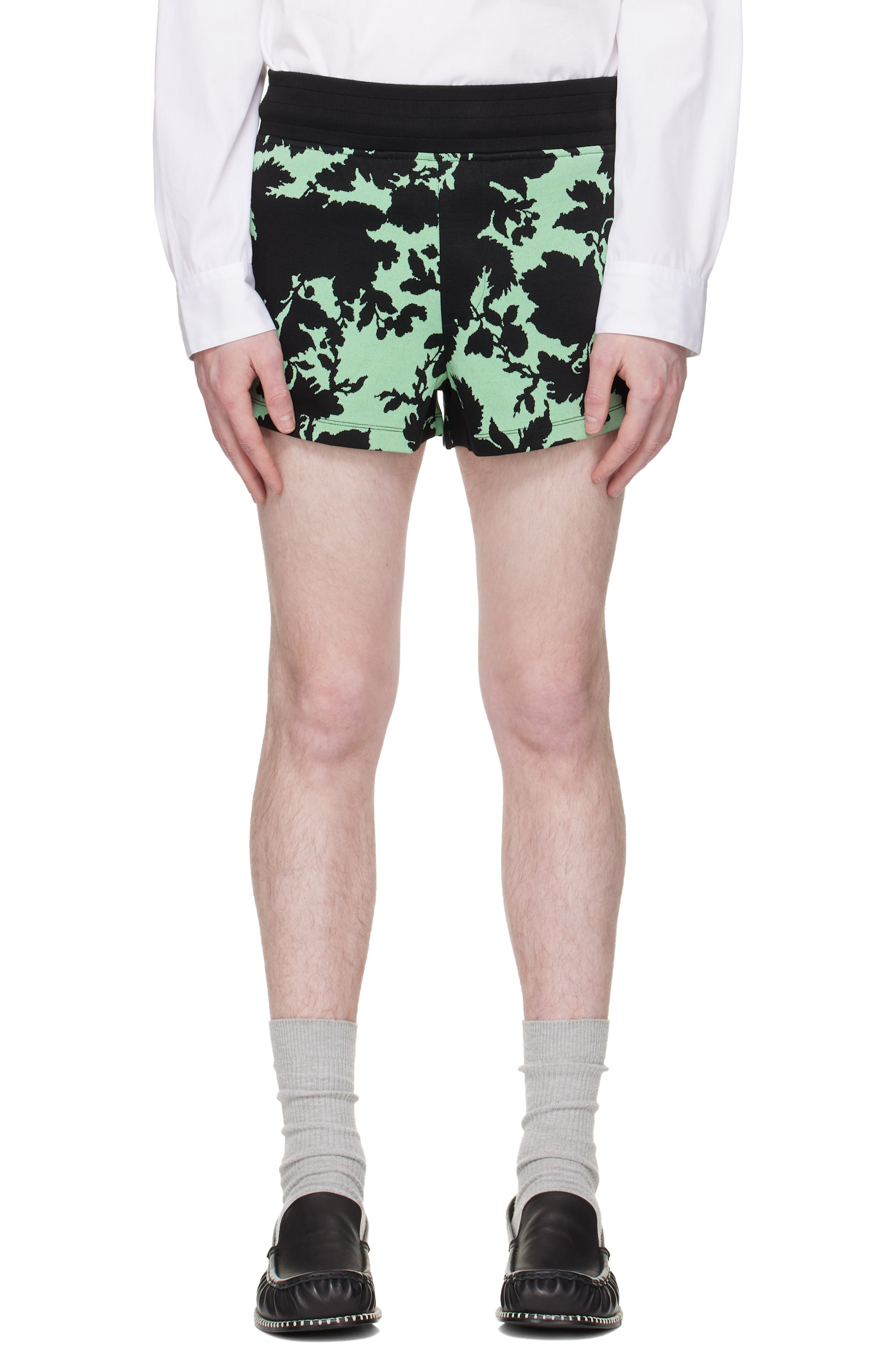 メンズ用 Dries Van Noten ショートパンツ | SSENSE 日本