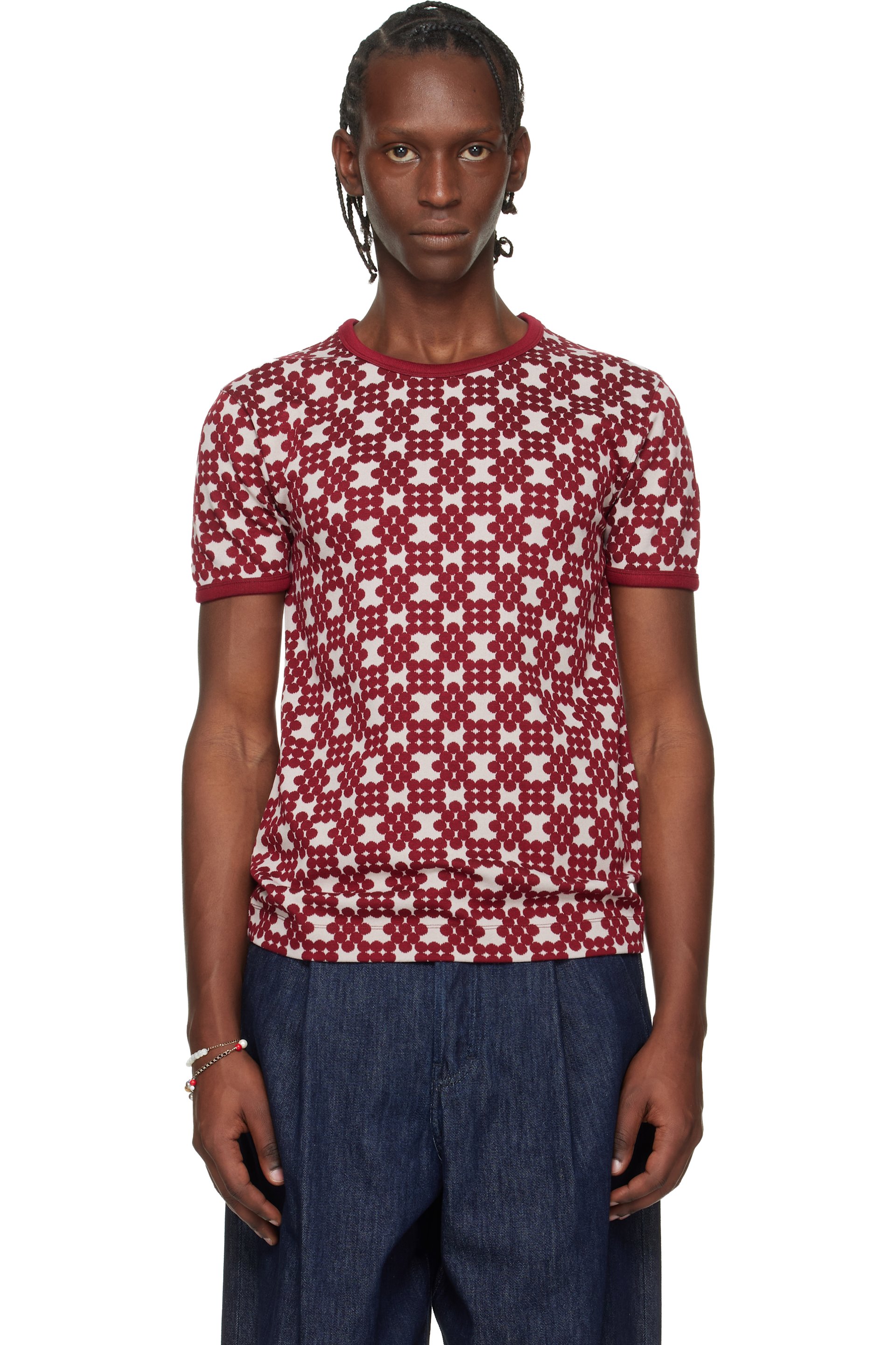 DRIES VAN NOTEN  Tシャツ ホワイト XSサイズ メンズ用 Dries Van Noten Tシャツ | SSENSE 日本
