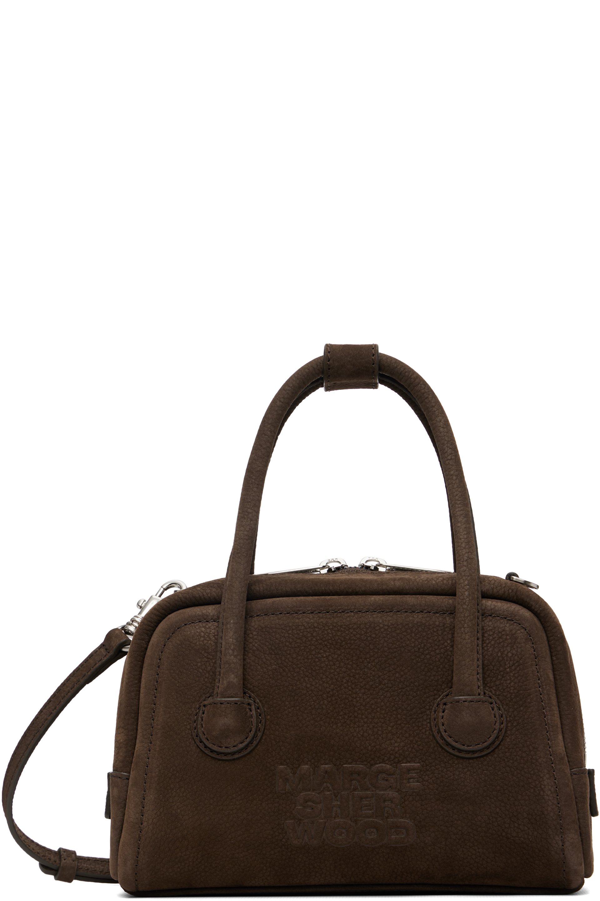 MARGESHERWOOD - Mini sac souple brun