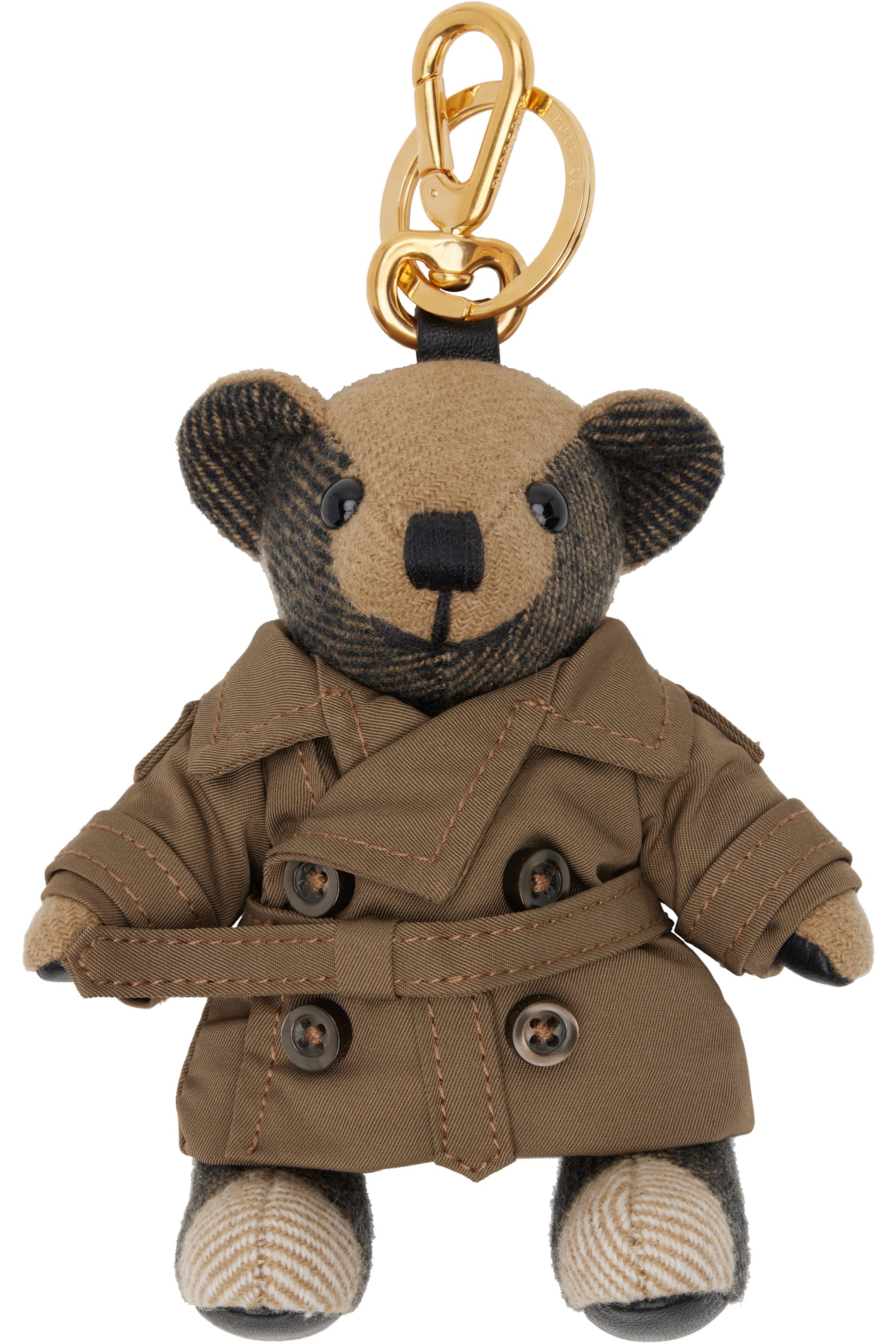 Burberry - Brown Thomas Bear Charm Keychain
