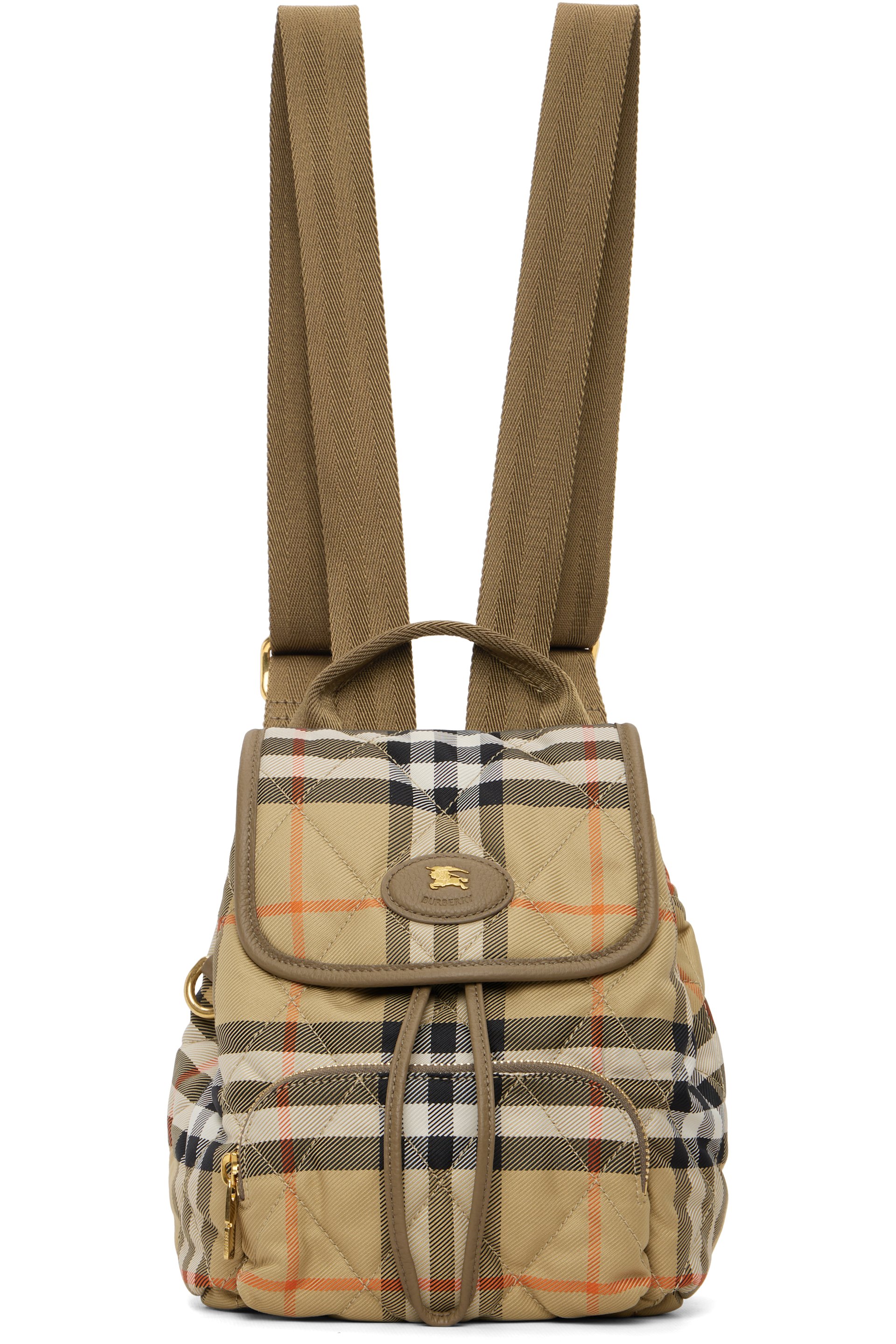 Burberry - ベージュ ミニ Horseshoe バックパック