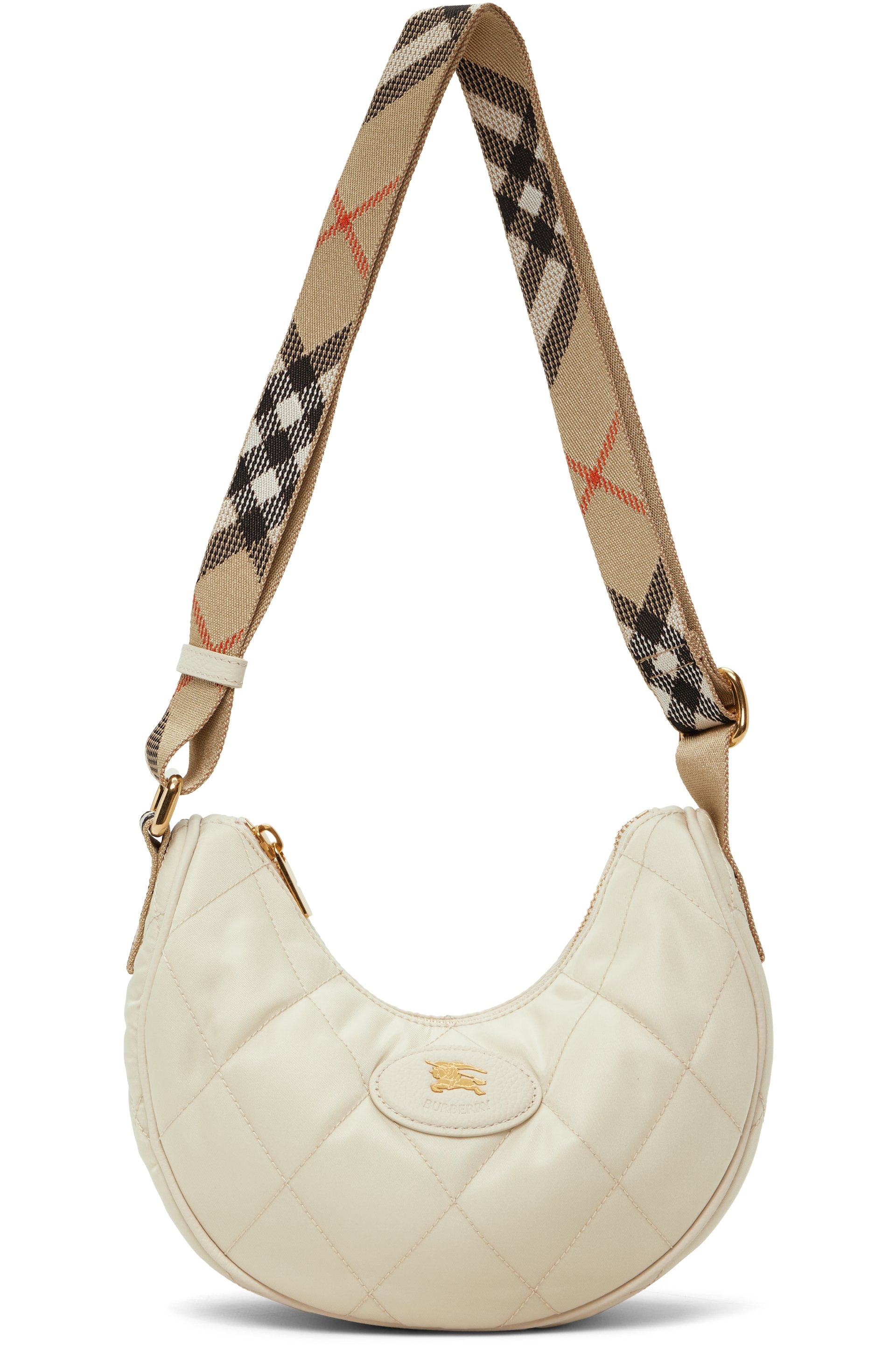 Burberry - オフホワイト Horseshoe クロスボディバッグ