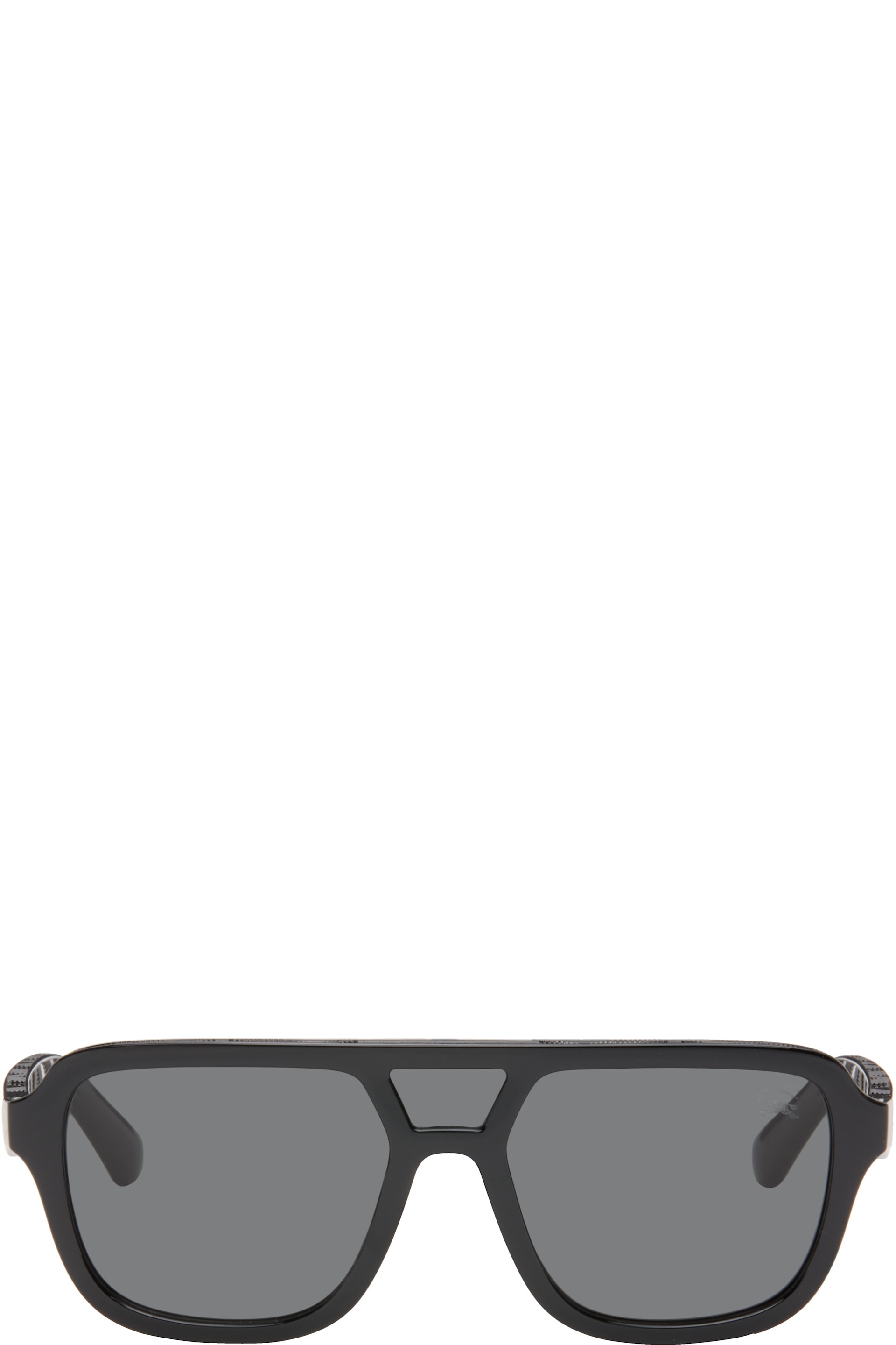 Burberry - Black Aviator Sunglasses