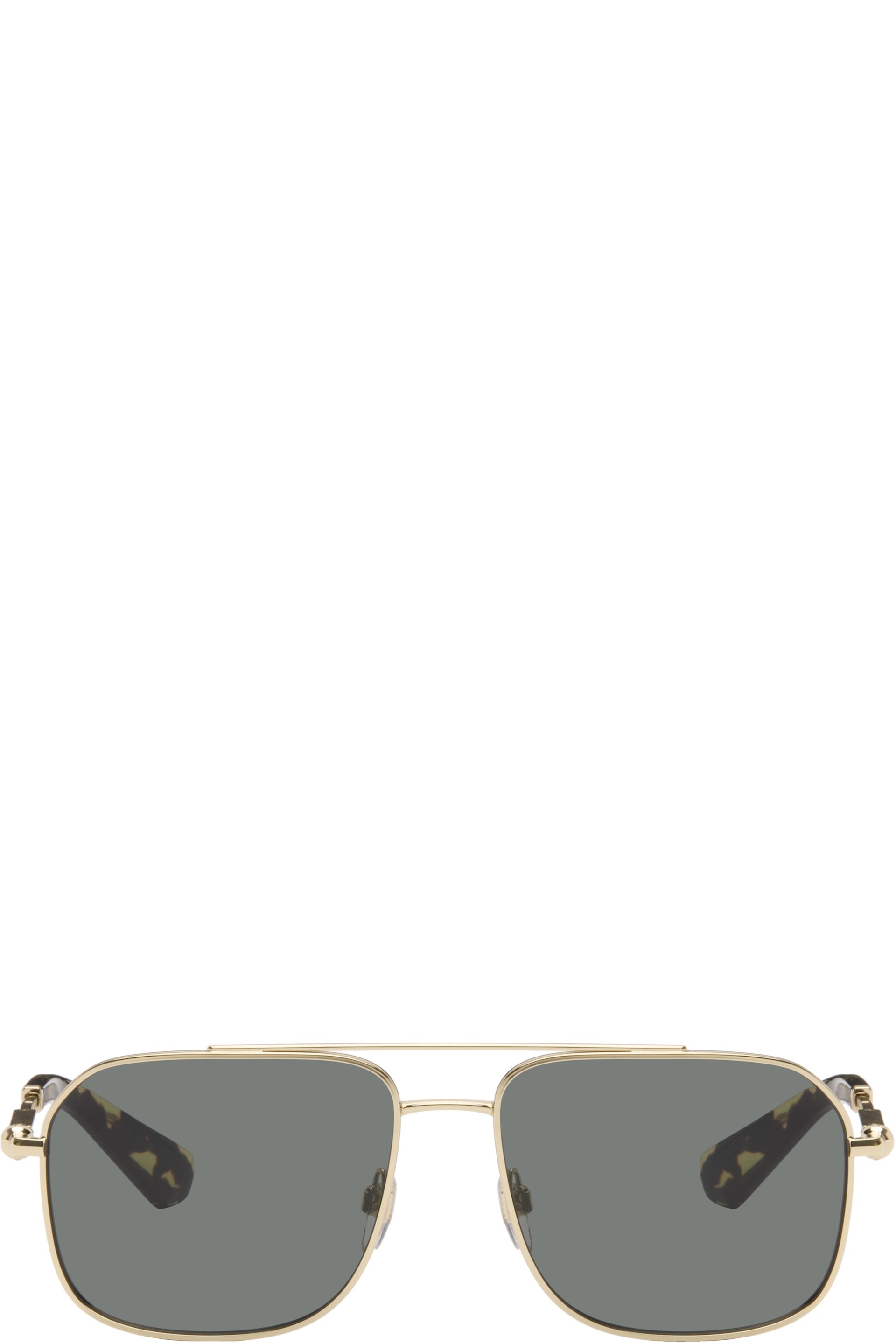 Burberry - Gold Metal Sunglasses
